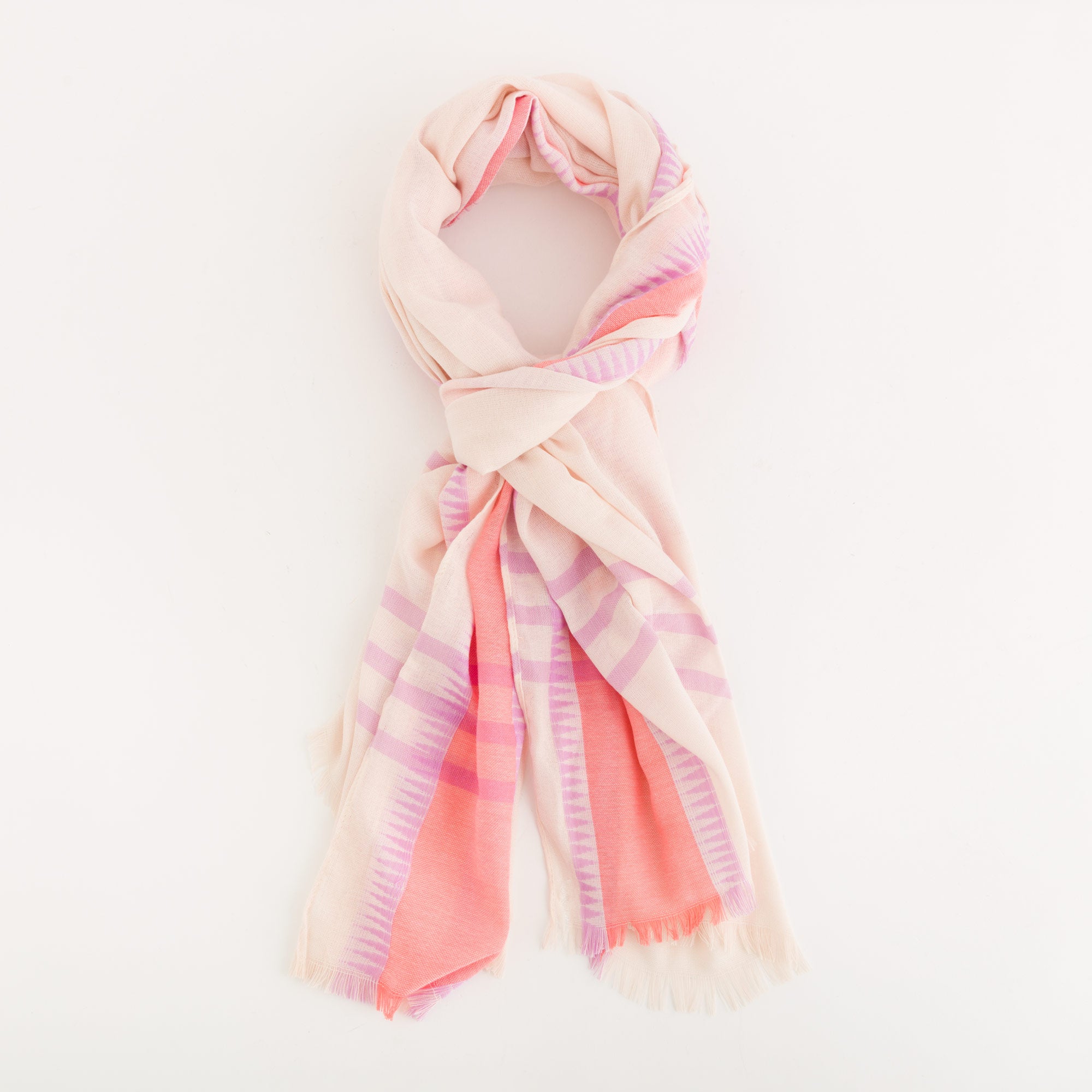 Pashmina - Steine Pulver/Mehrfarbig