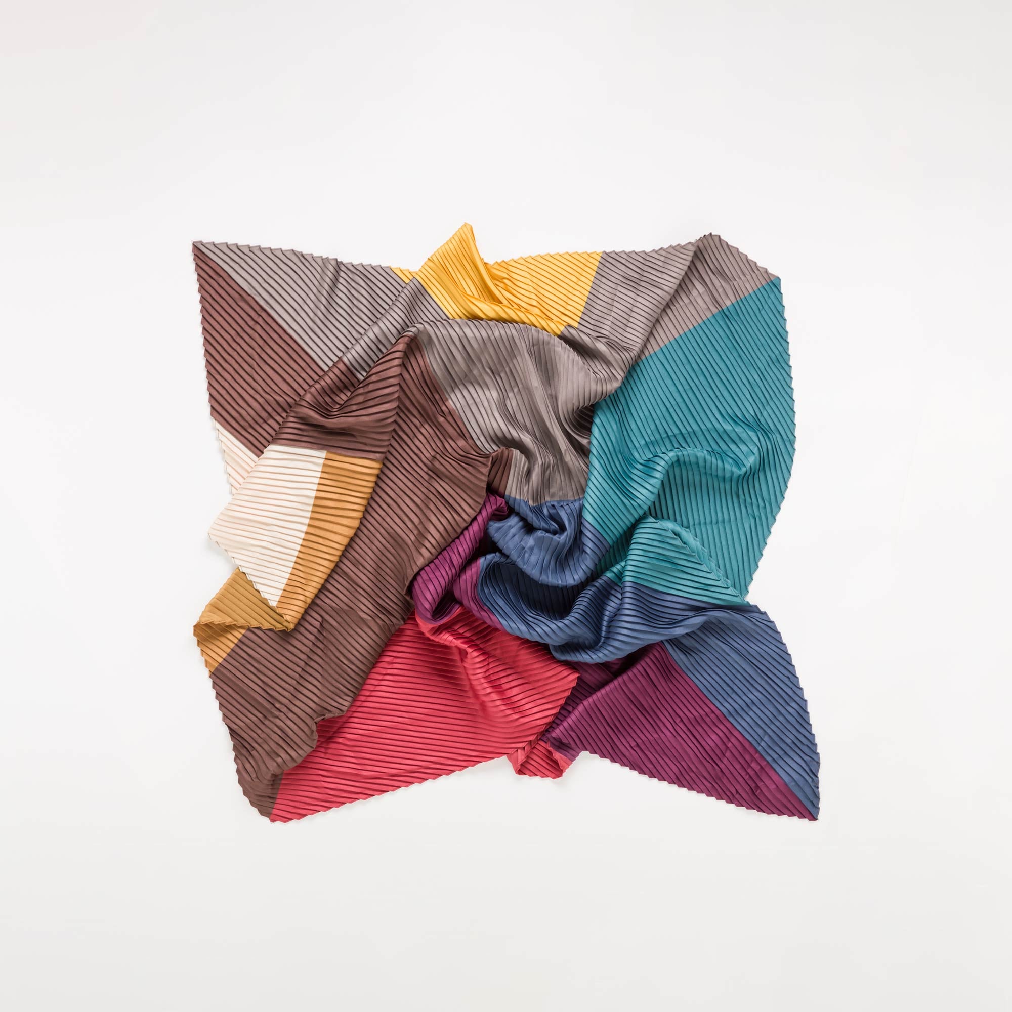 Foulard Donna - Foulard Tortora/Multicolore