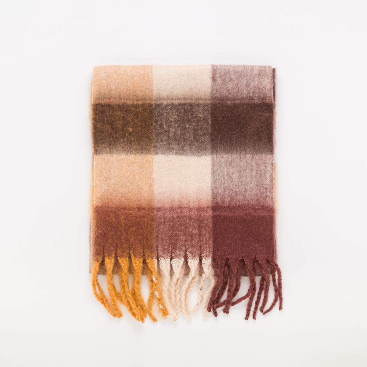 Sciarpa Donna - Vilde Ocra/Multicolore
