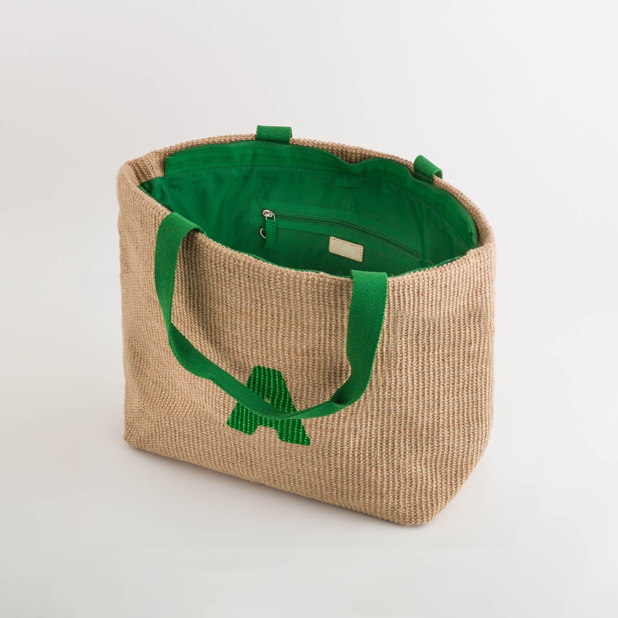 Damen-Shopping - Zante Natur/Grün