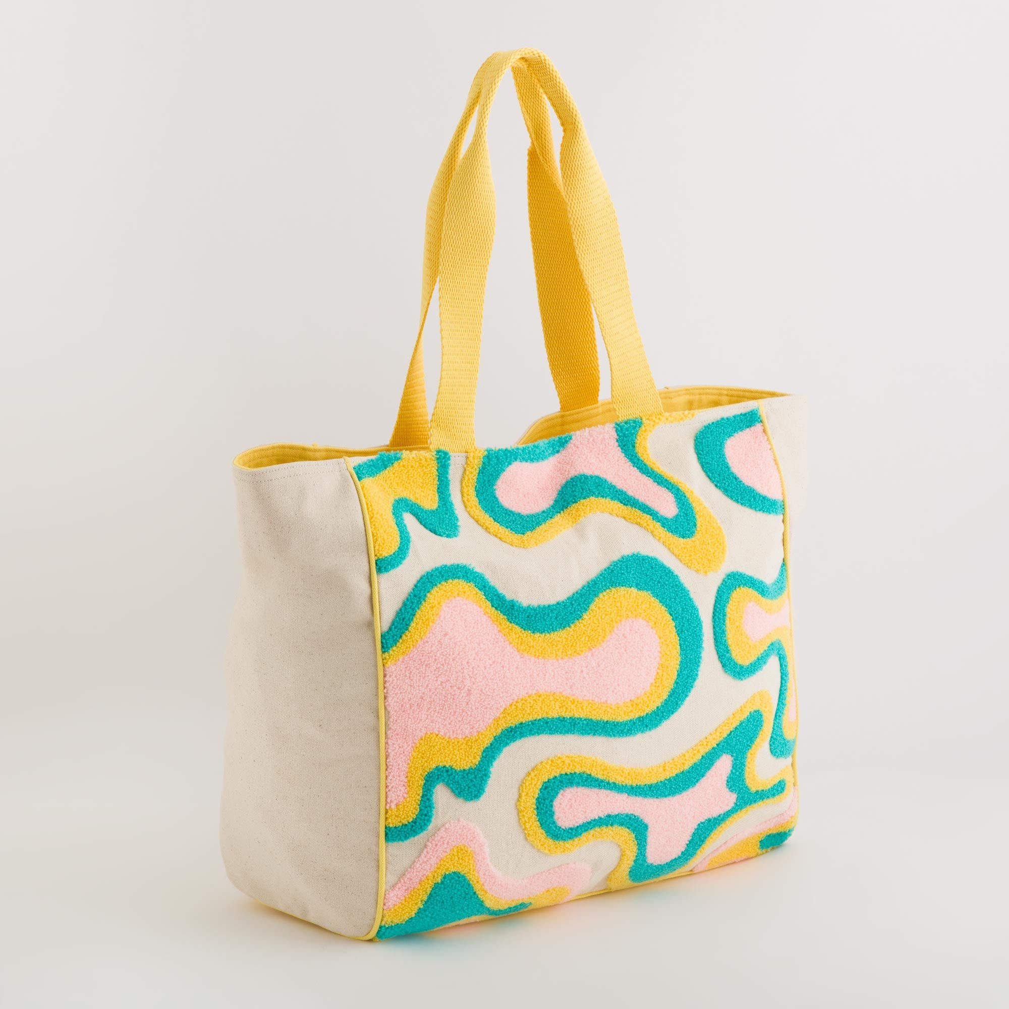 Shopping Donna - Serifo v2 Naturale/Limone multicolore