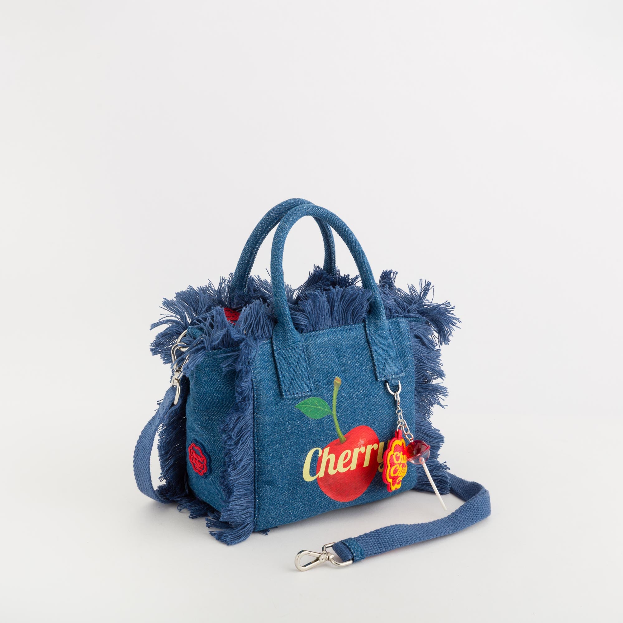 Women's Handbag - Sweety Chupa Chups Blue Denim
