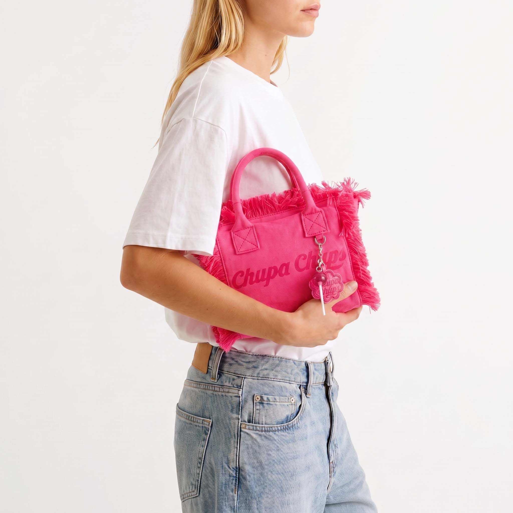 Women's Handbag - Sweety Chupa Chups Fuchsia