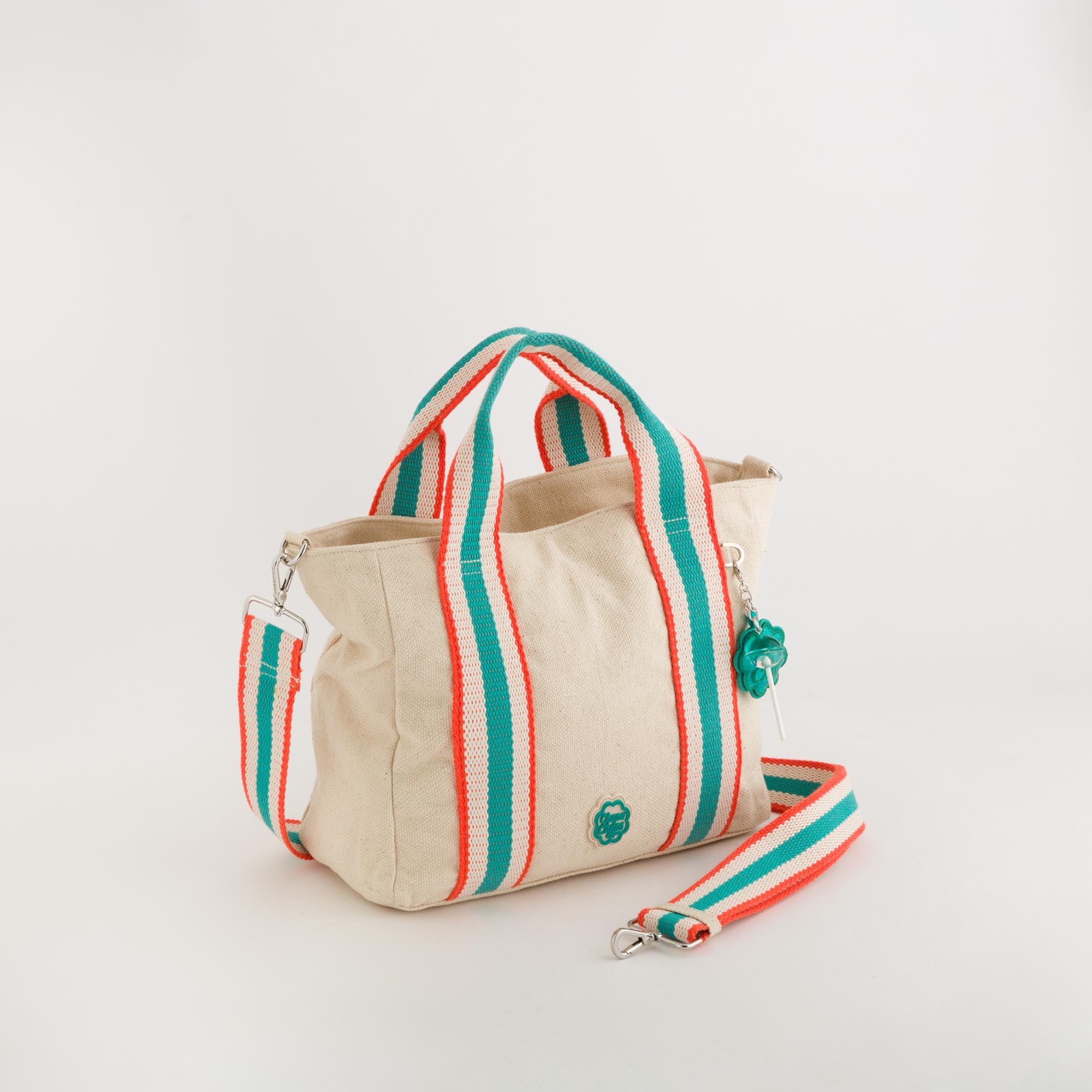 Borsa A Mano Donna - Candy chupa chups Naturale/Multicolore