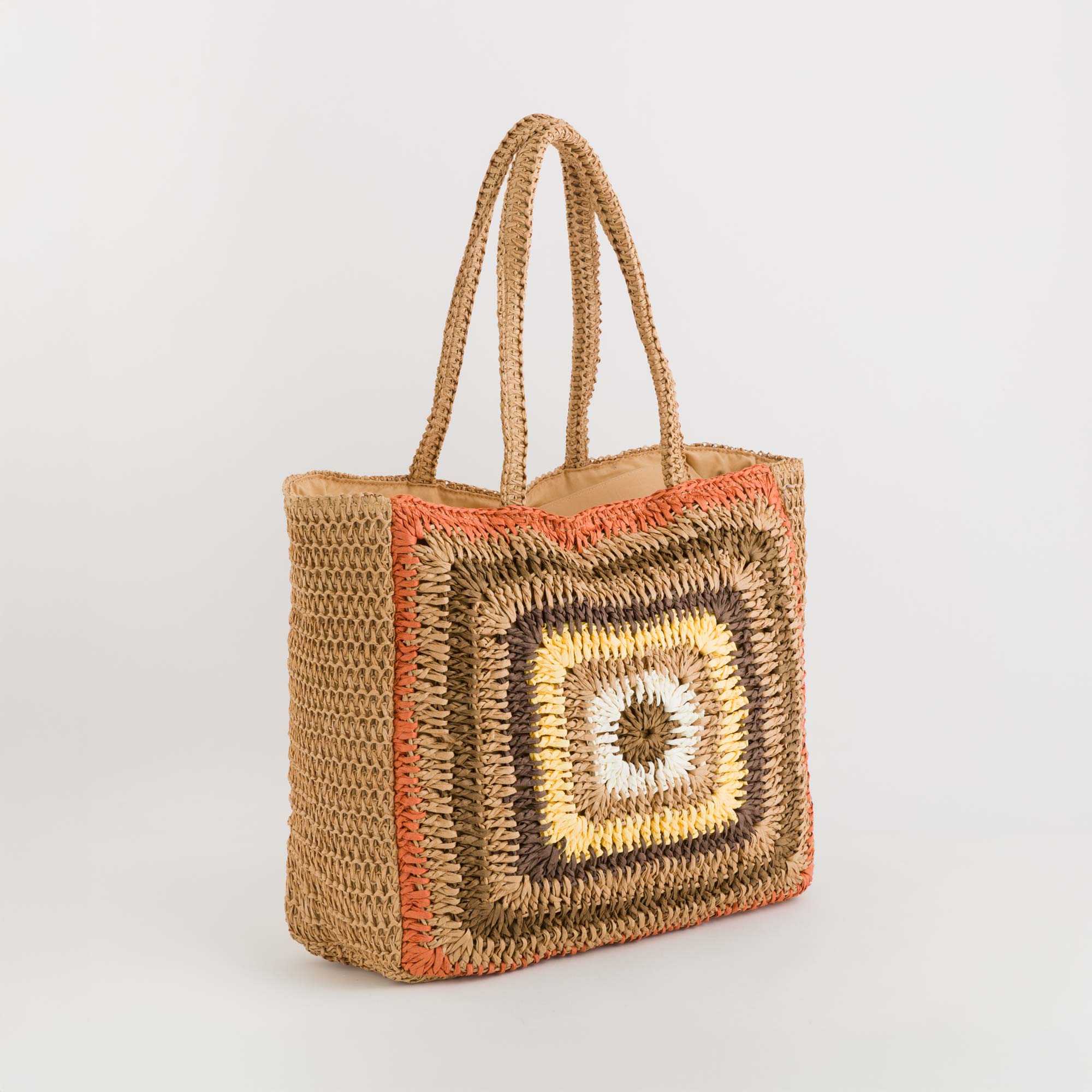 Shopping Donna - Brindisi Naturale/Multicolore