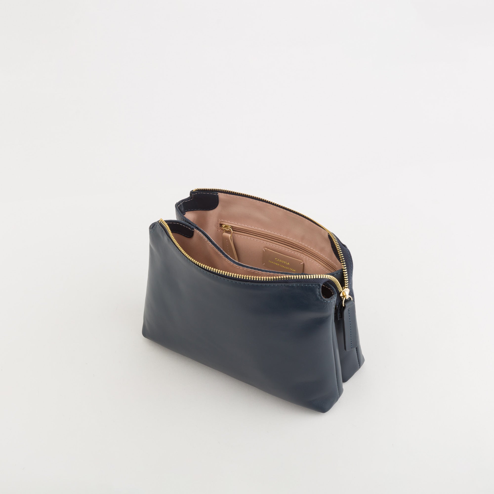 Schultertasche für Damen - Lobelia Marineblau