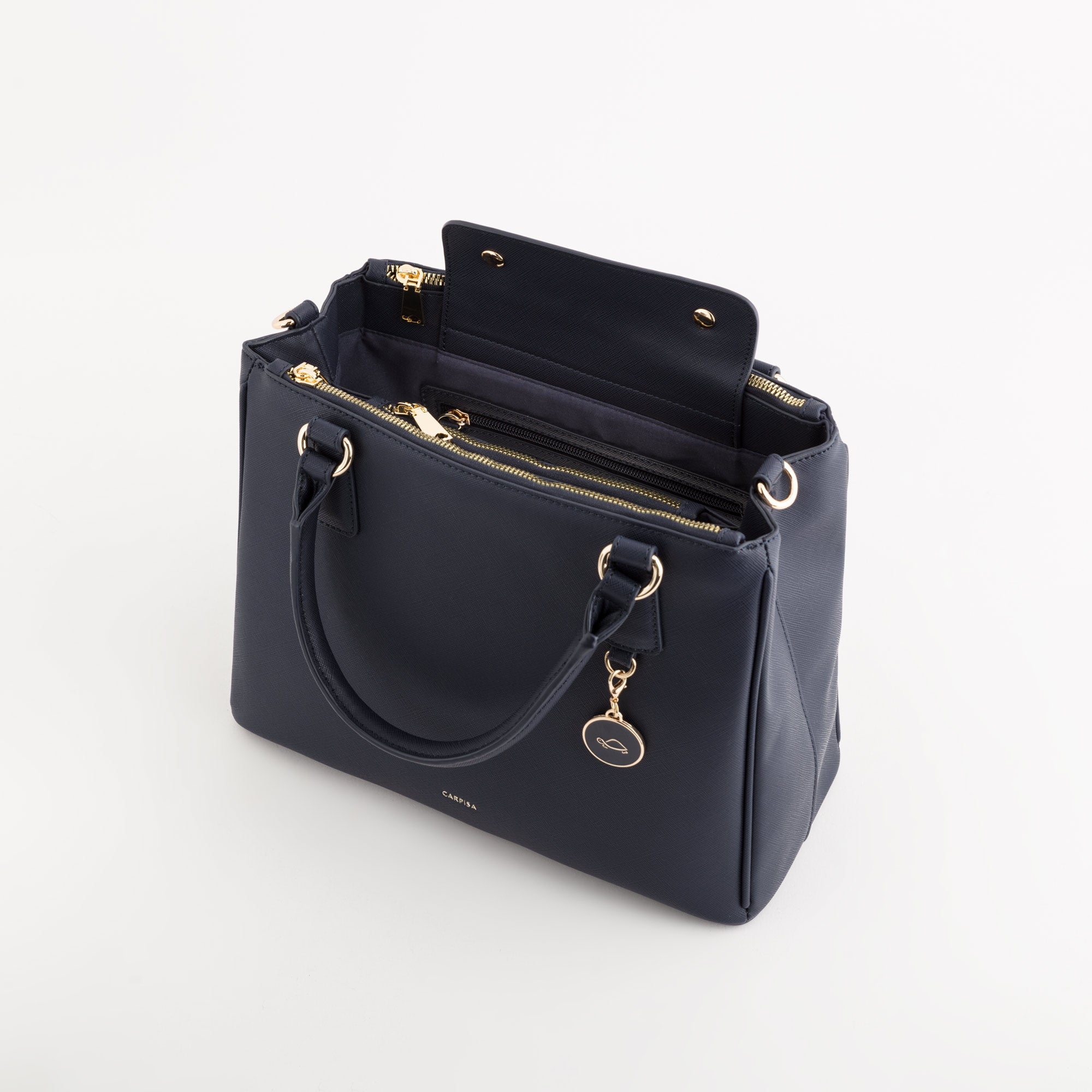 Damenhandtasche - Lotus v2 Marineblau