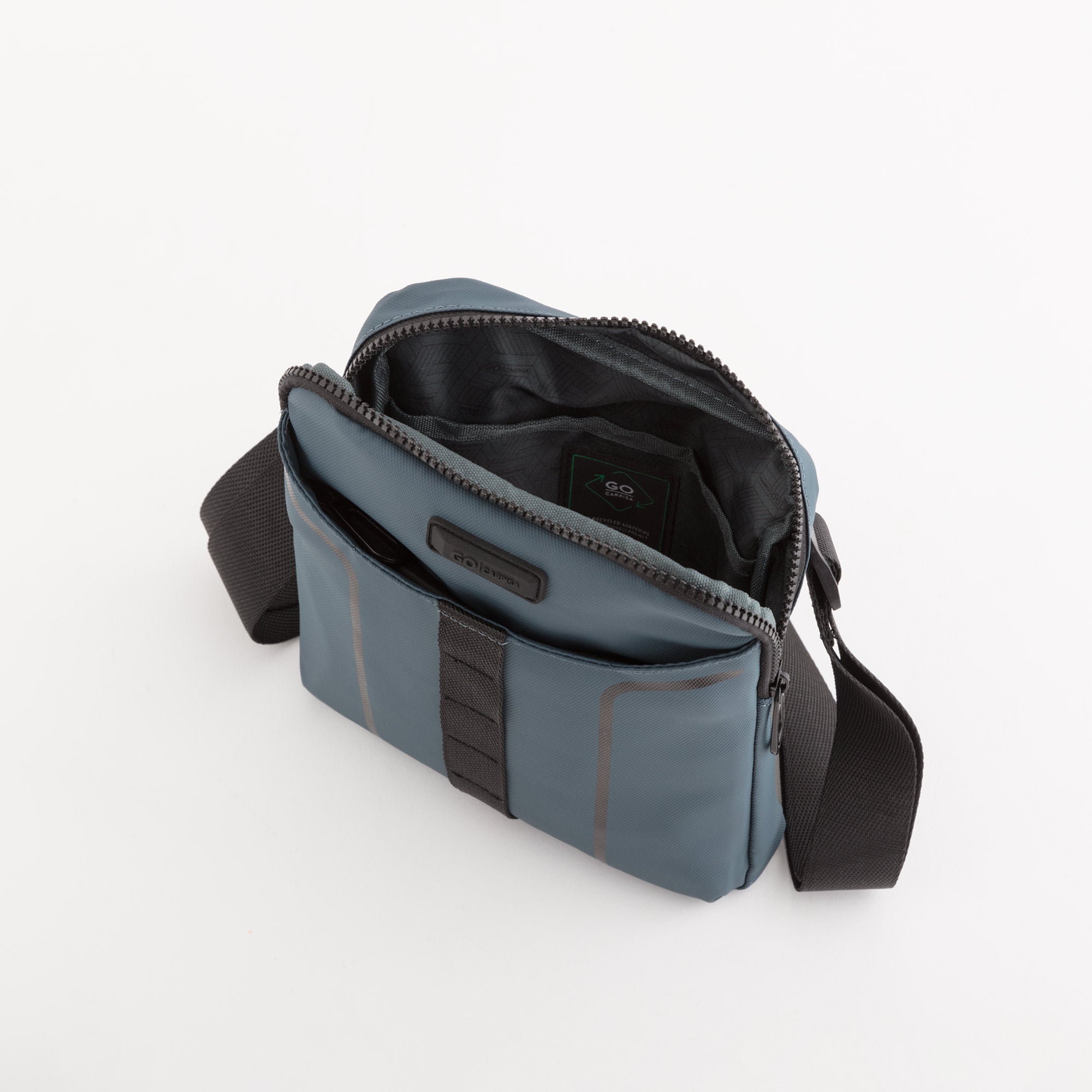 Men's Shoulder Bag - Urban move go Gray Blue