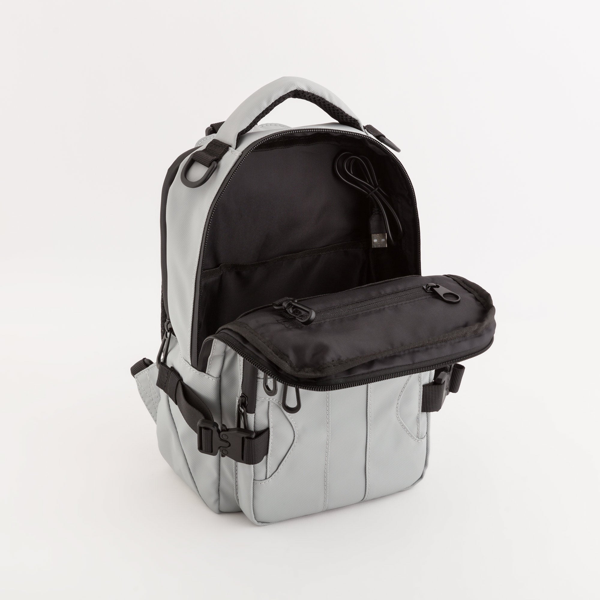 Men's Backpack - Comfort go Cold gray