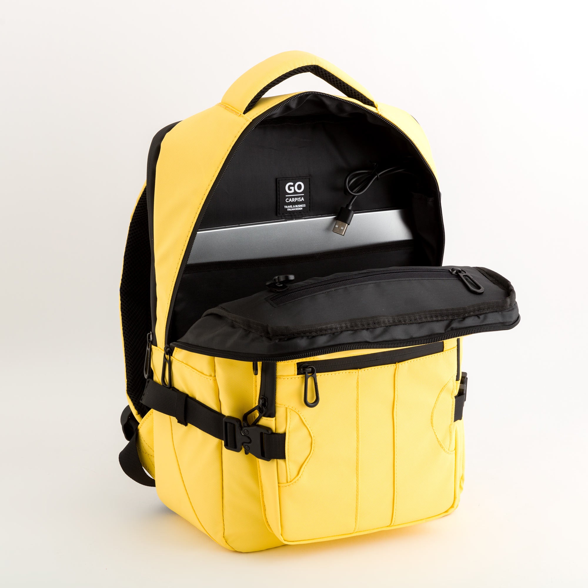 Mochila para hombre - Comfort go Giallo Chiaro
