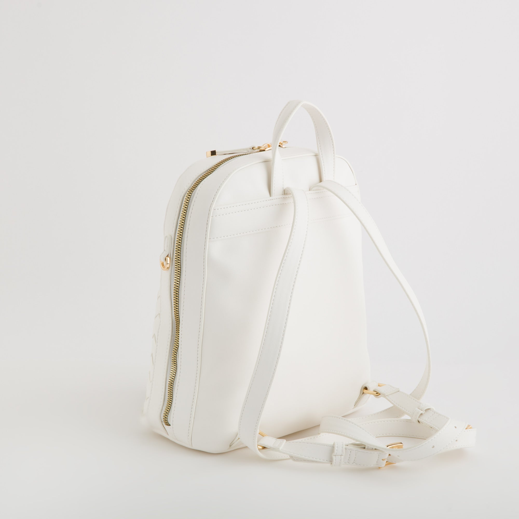 Women's Backpack - Petunia White