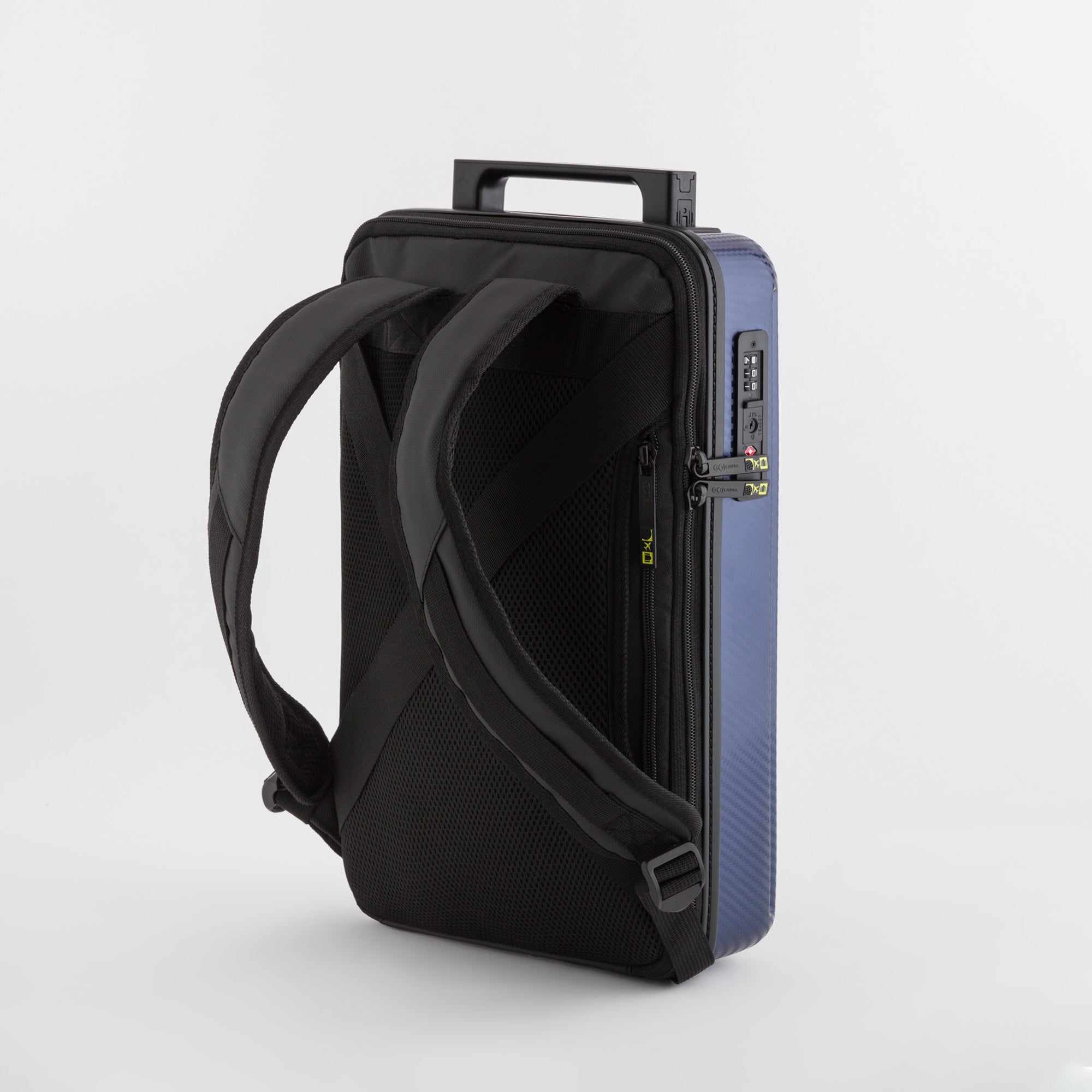 Rigid backpack - Carbonlux pro Navy blue