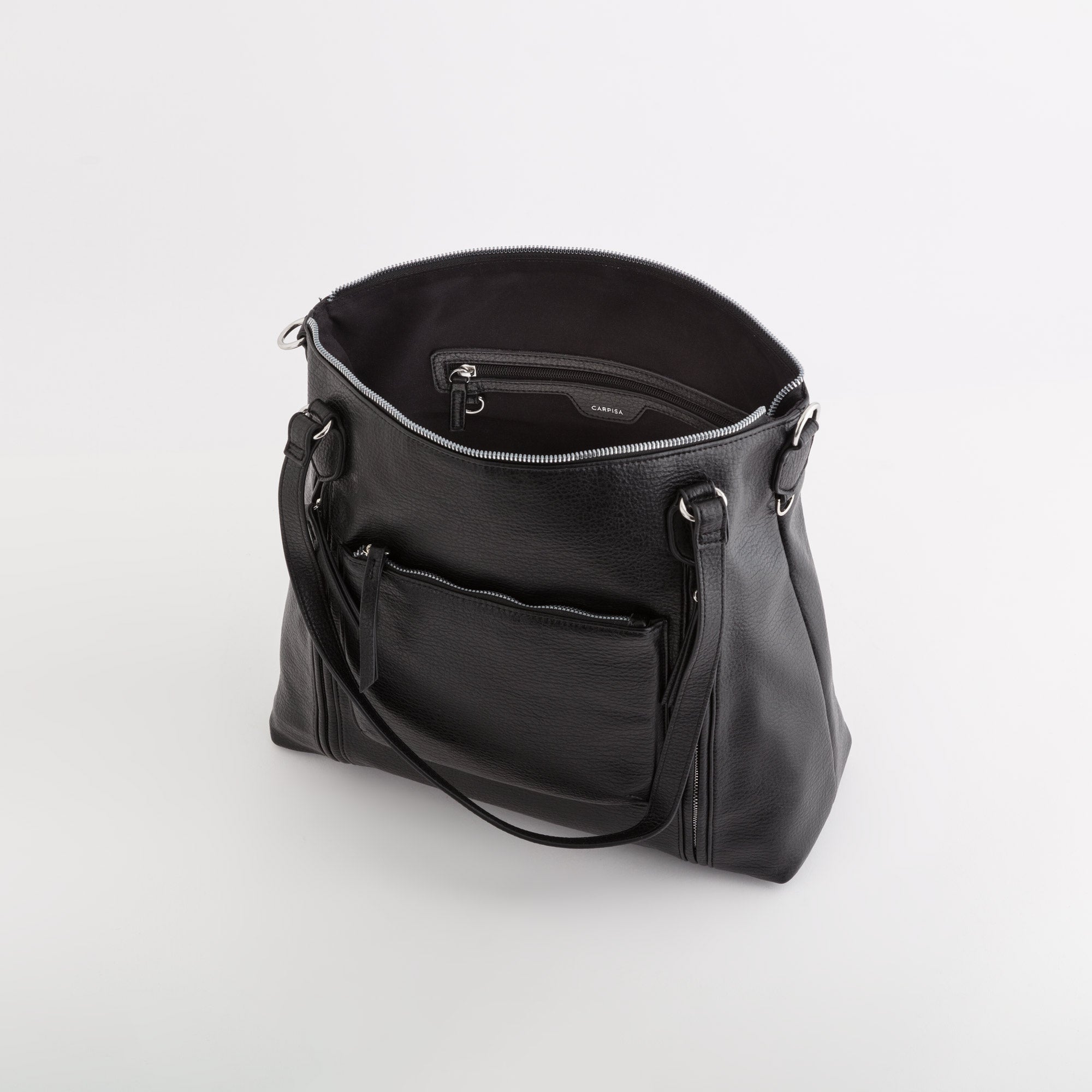 Damen Shopping/Rucksack - Boston Schwarz