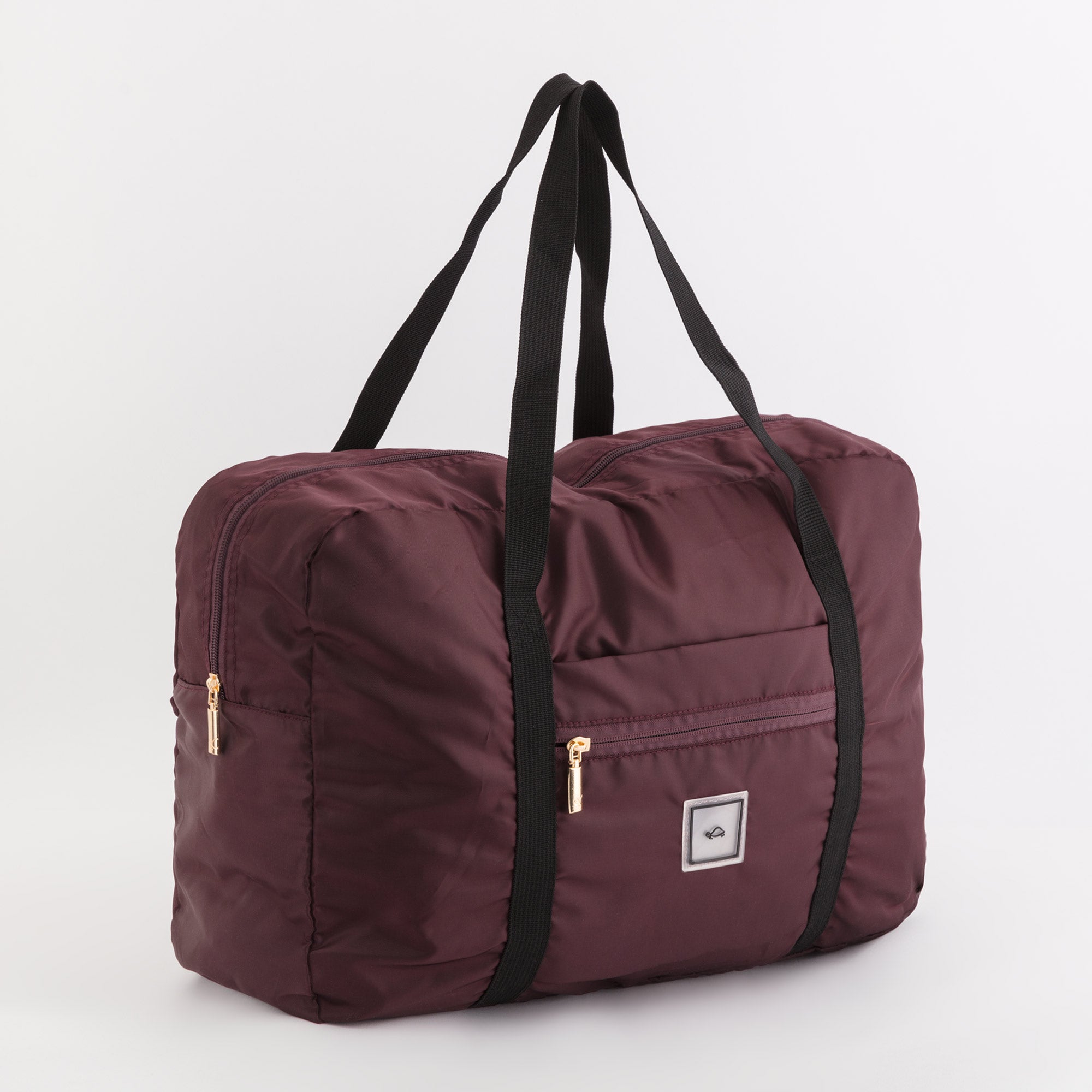 Borsone Richiudibile Donna - Gaia foldable bag Prugna