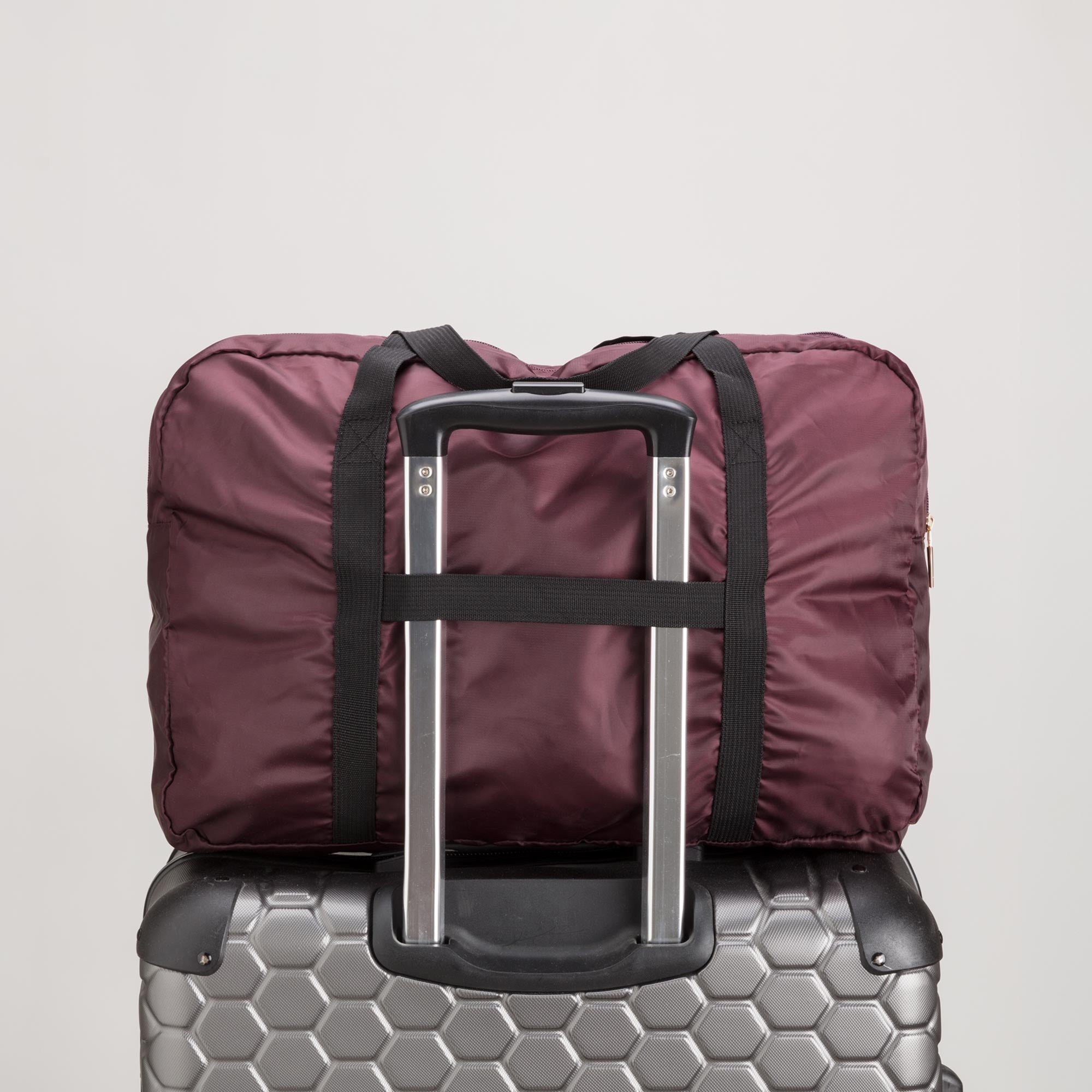 Borsone Richiudibile Donna - Gaia foldable bag Prugna