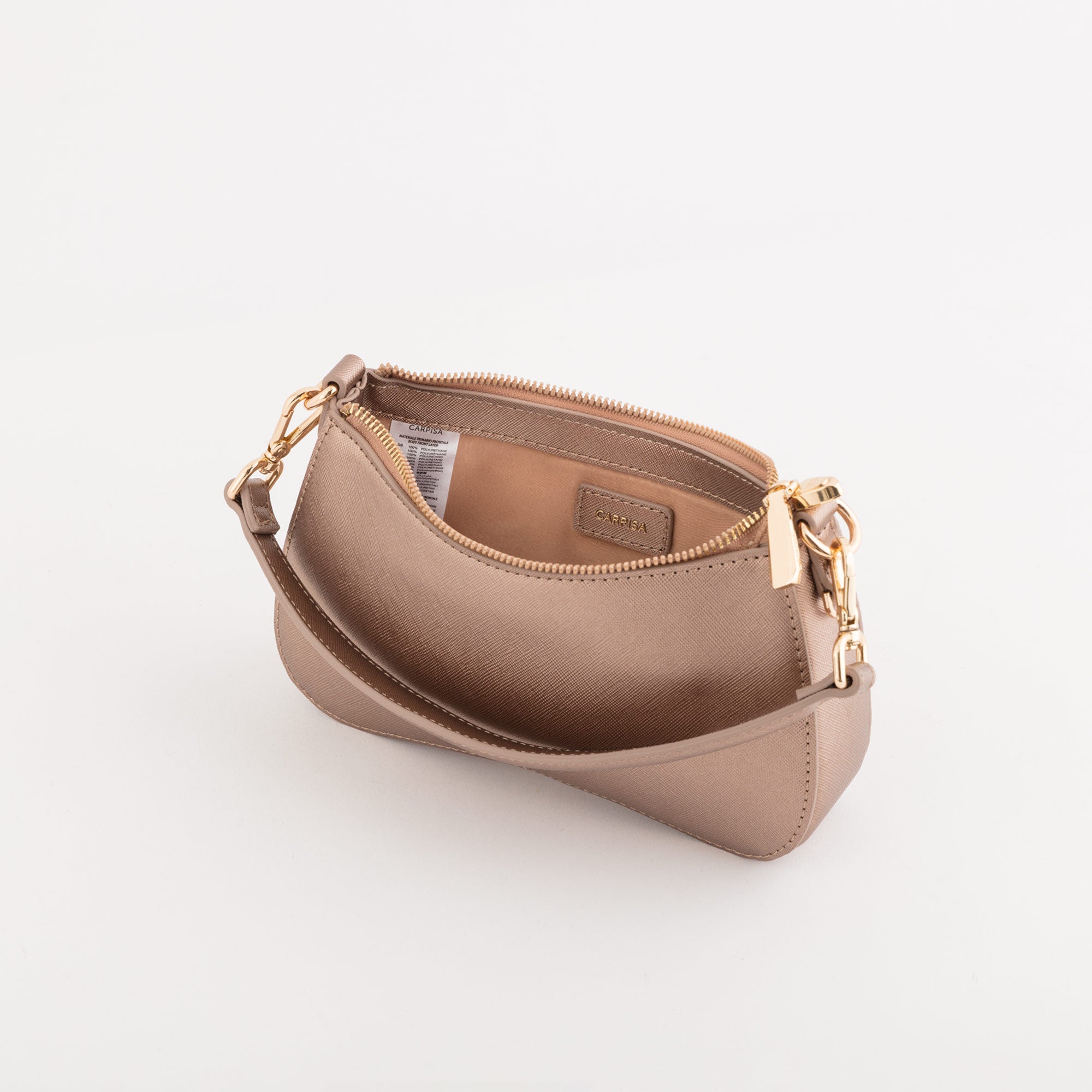 Tracollina Donna - Narciso saffiano Bronzo