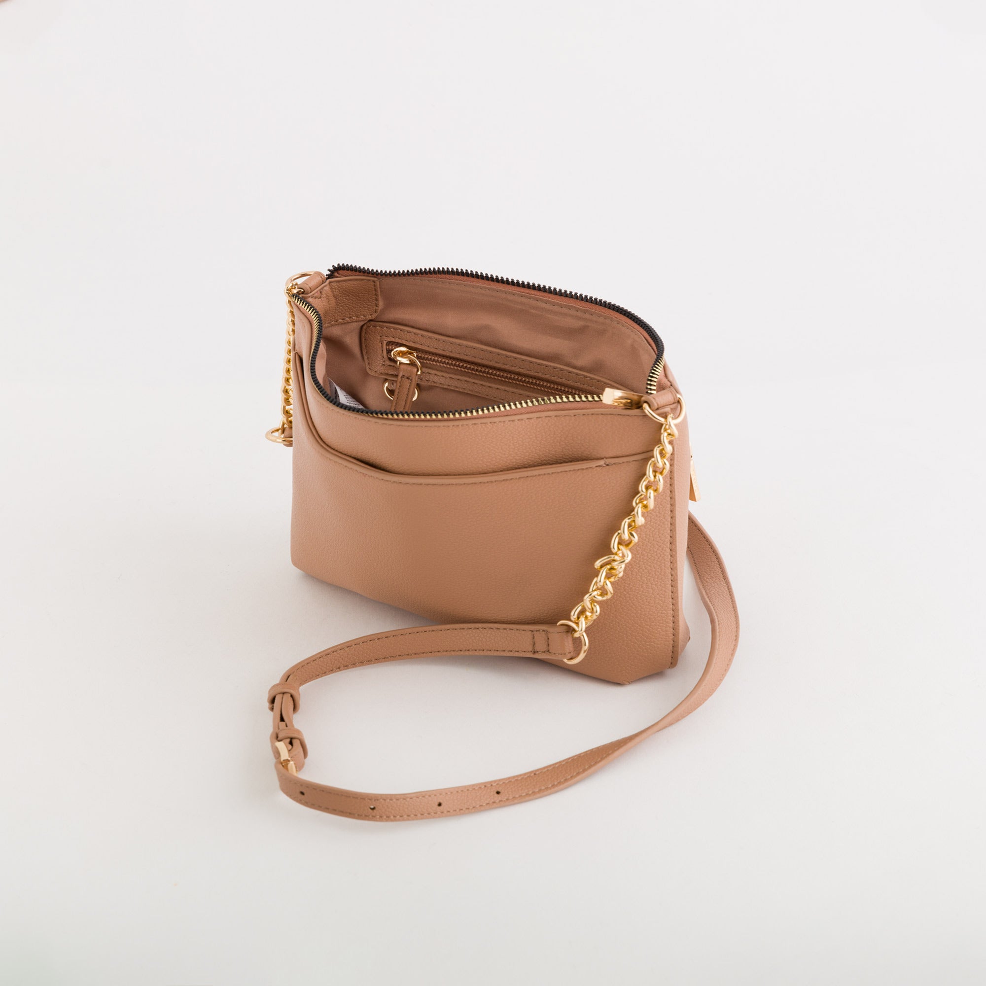 Bolso de hombro para mujer - Snowdrop v3 Avellana