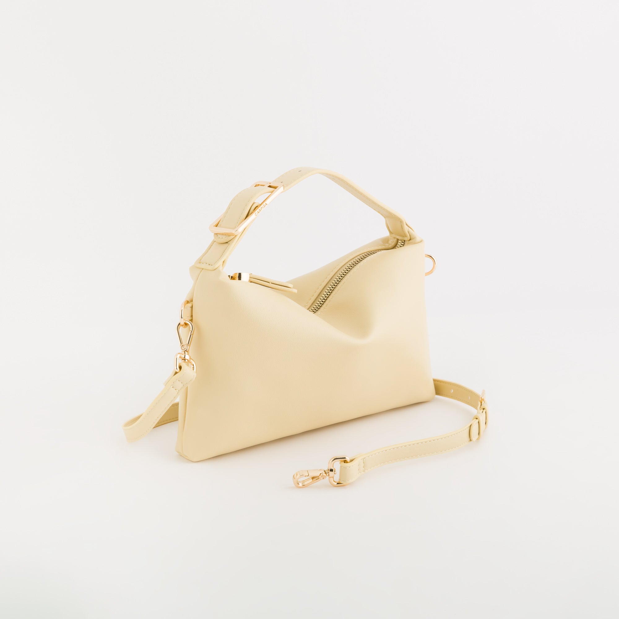 Bolso de hombro para mujer - Dafne Amarillo palomitas