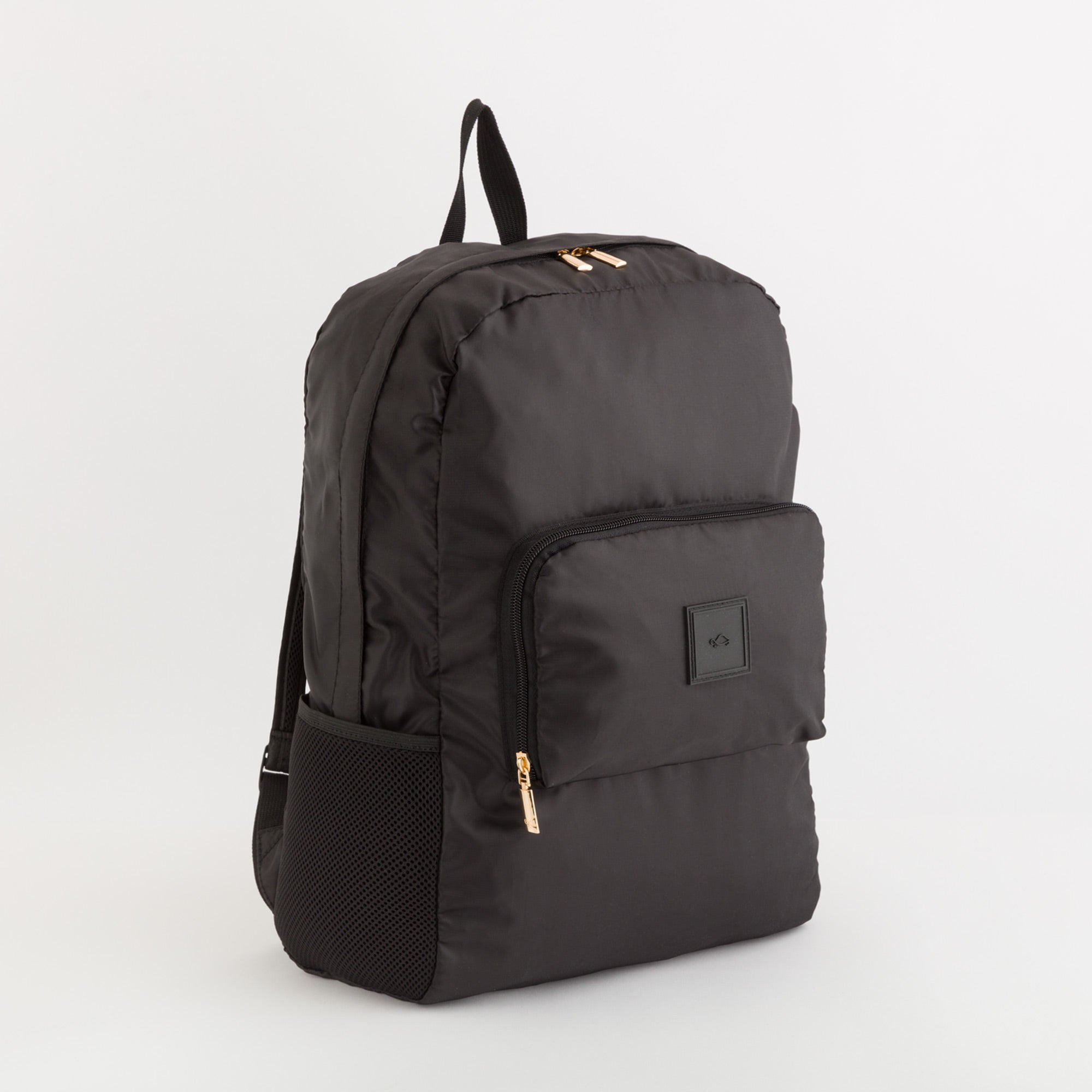 Zaino Richiudibile Donna - Gaia foldable bag fa Nero