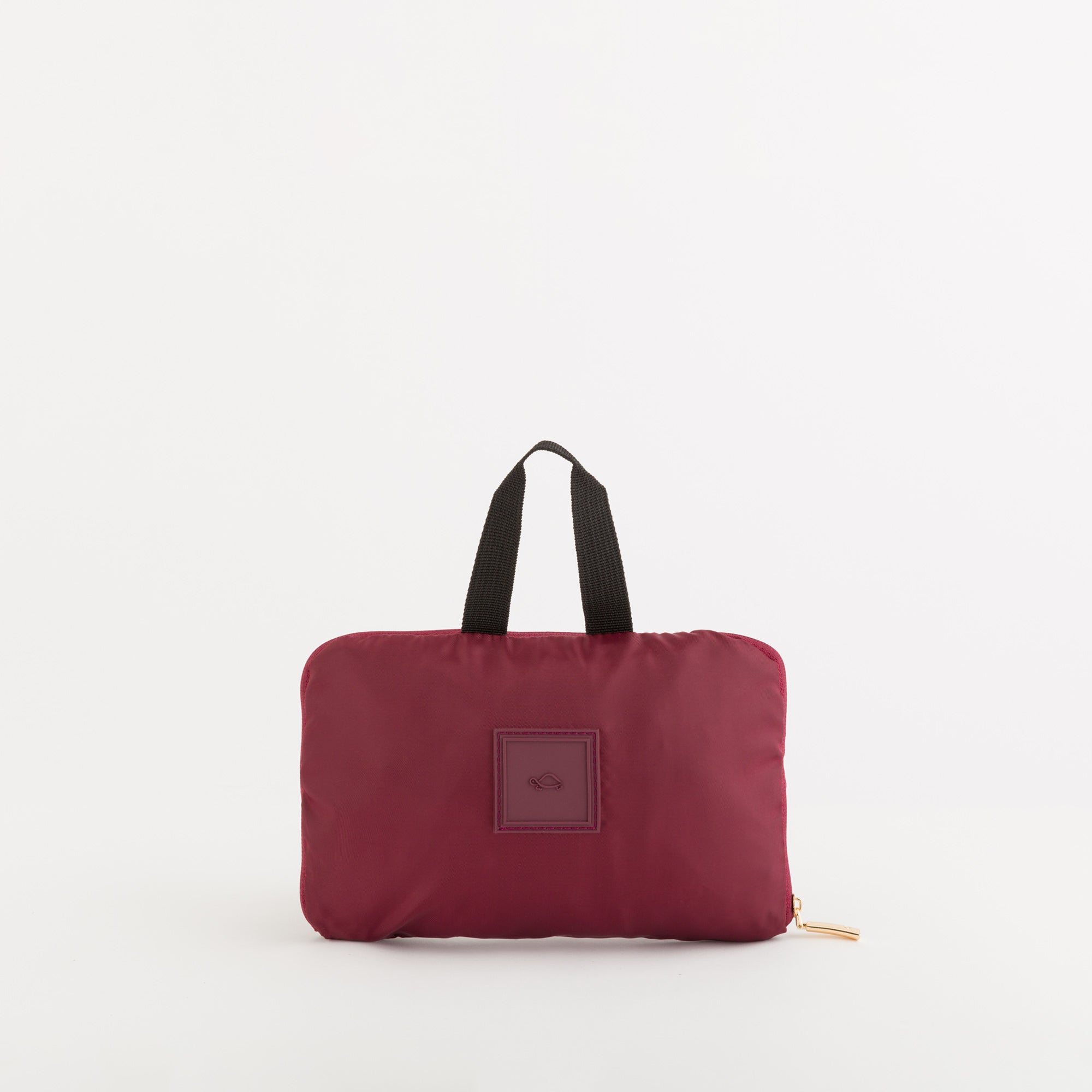 Women's Foldable Backpack - Gaia foldable bag Wine