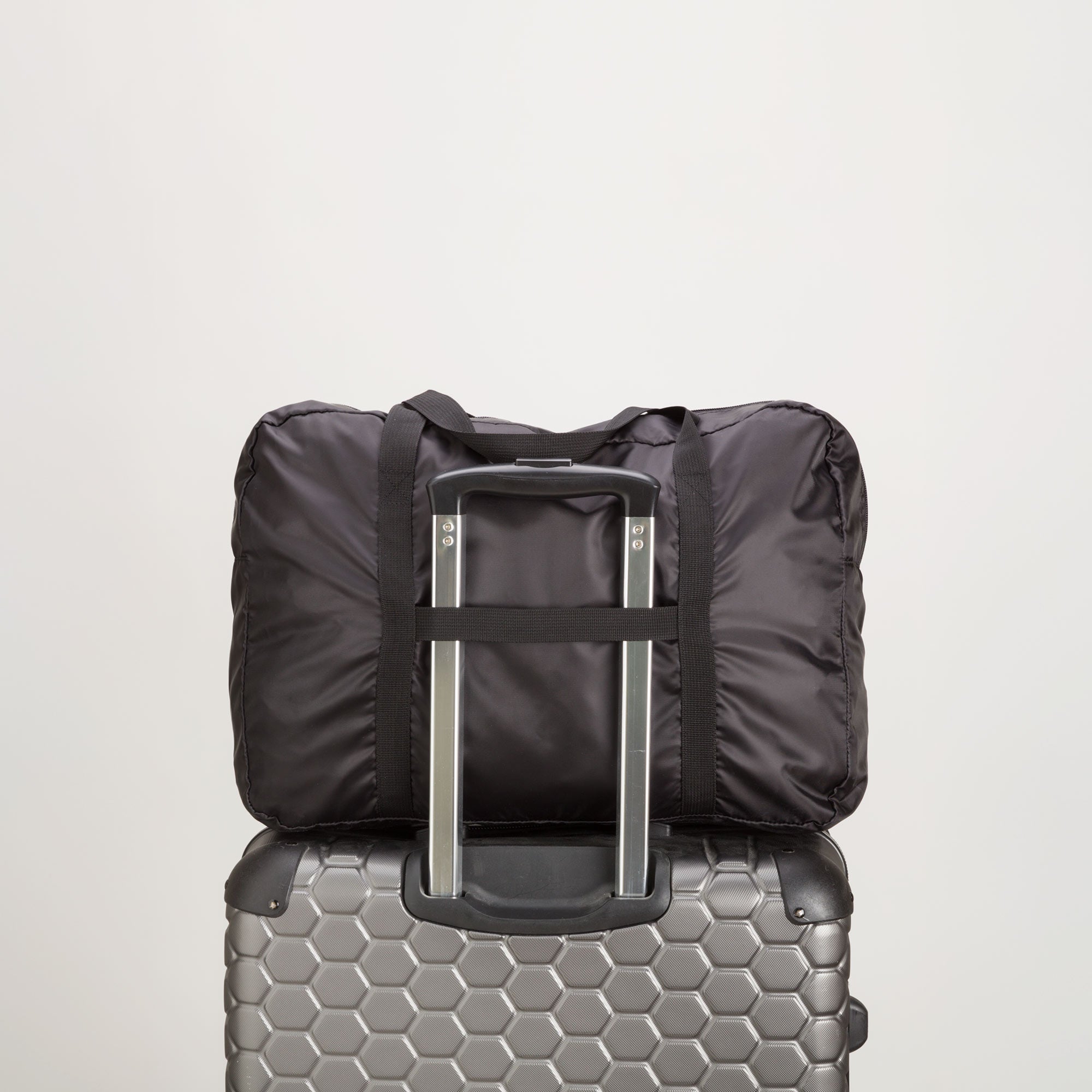 Borsone Richiudibile Donna - Gaia foldable bag fa Nero