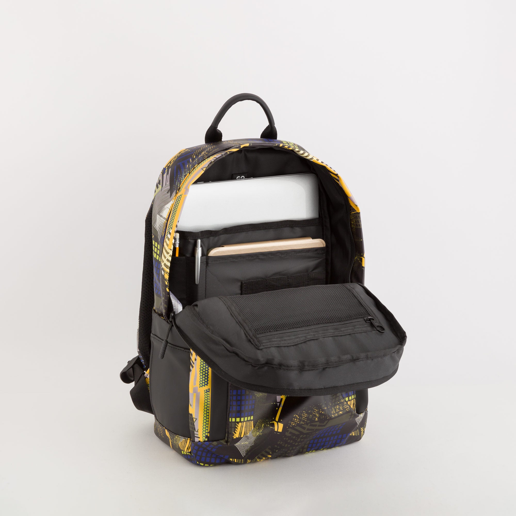 Zaino Uomo - Houston go Nero/Multicolore