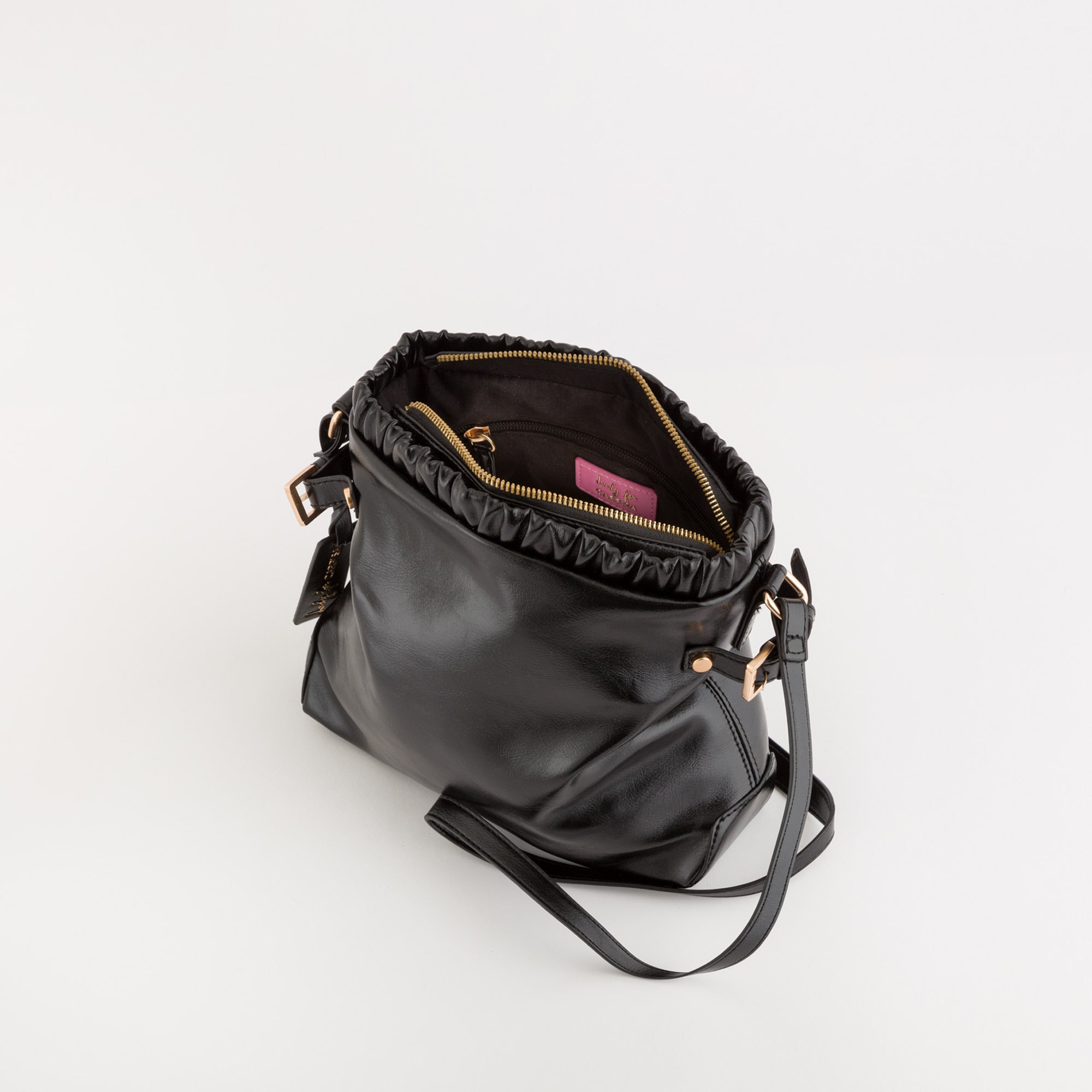 Schultertasche für Damen - Vera Schwarz