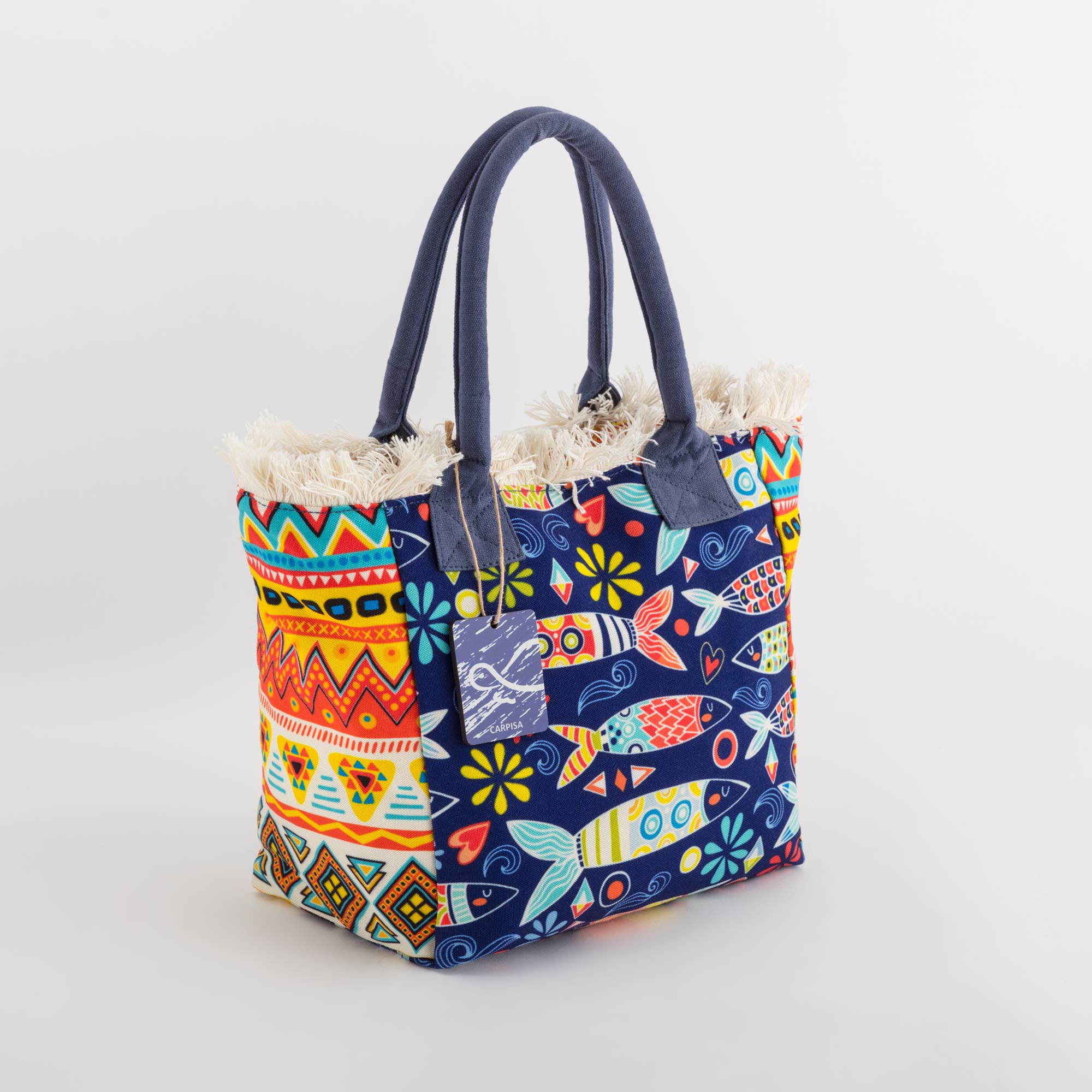 Shopping Donna - Tara v5 Blu/Multicolore