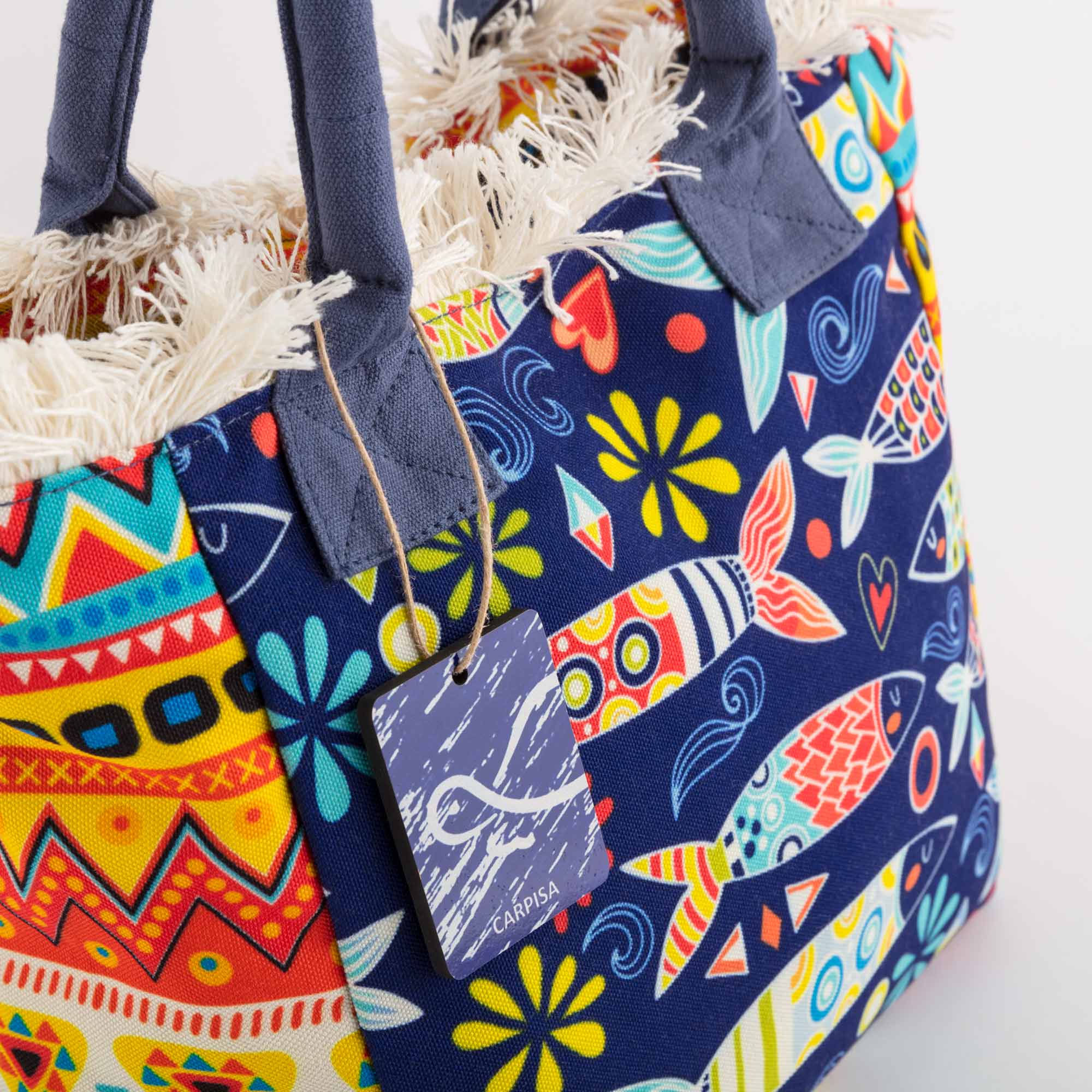 Shopping Donna - Tara v5 Blu/Multicolore