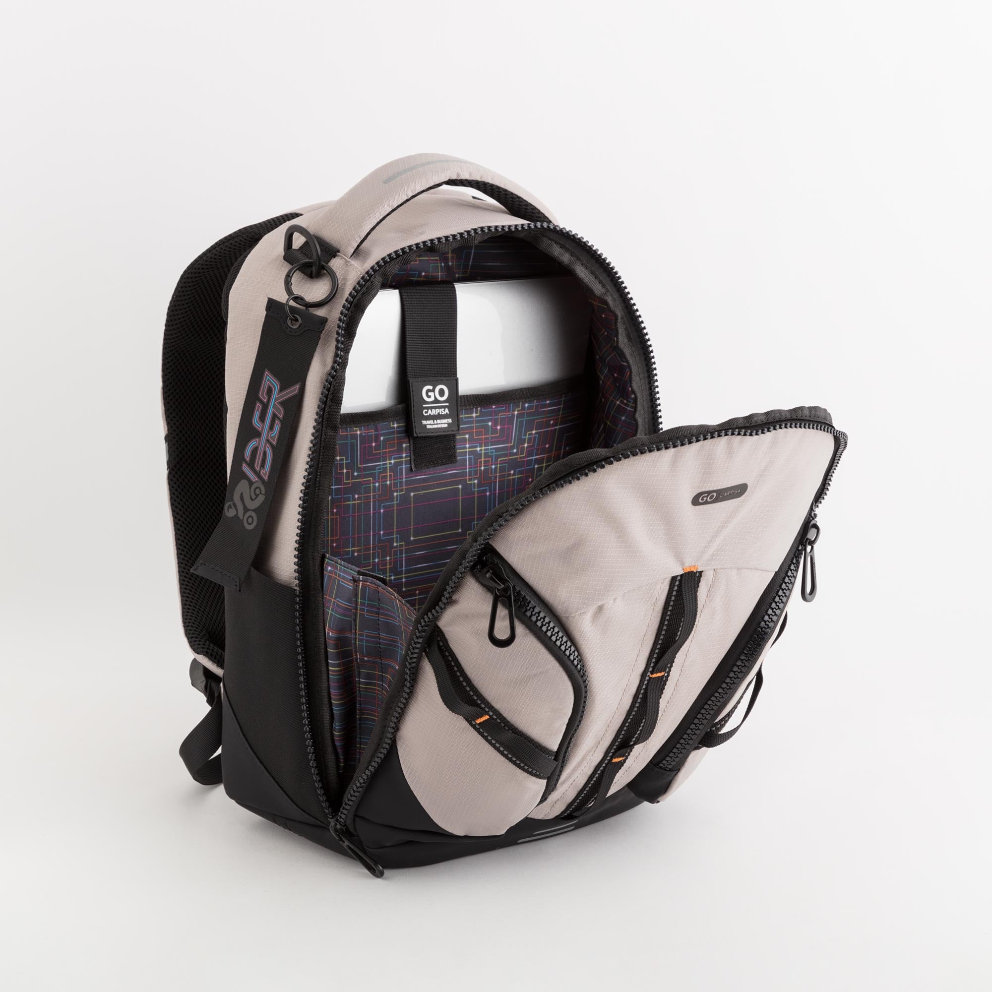 Zaino Uomo - City rider go Grigio caldo