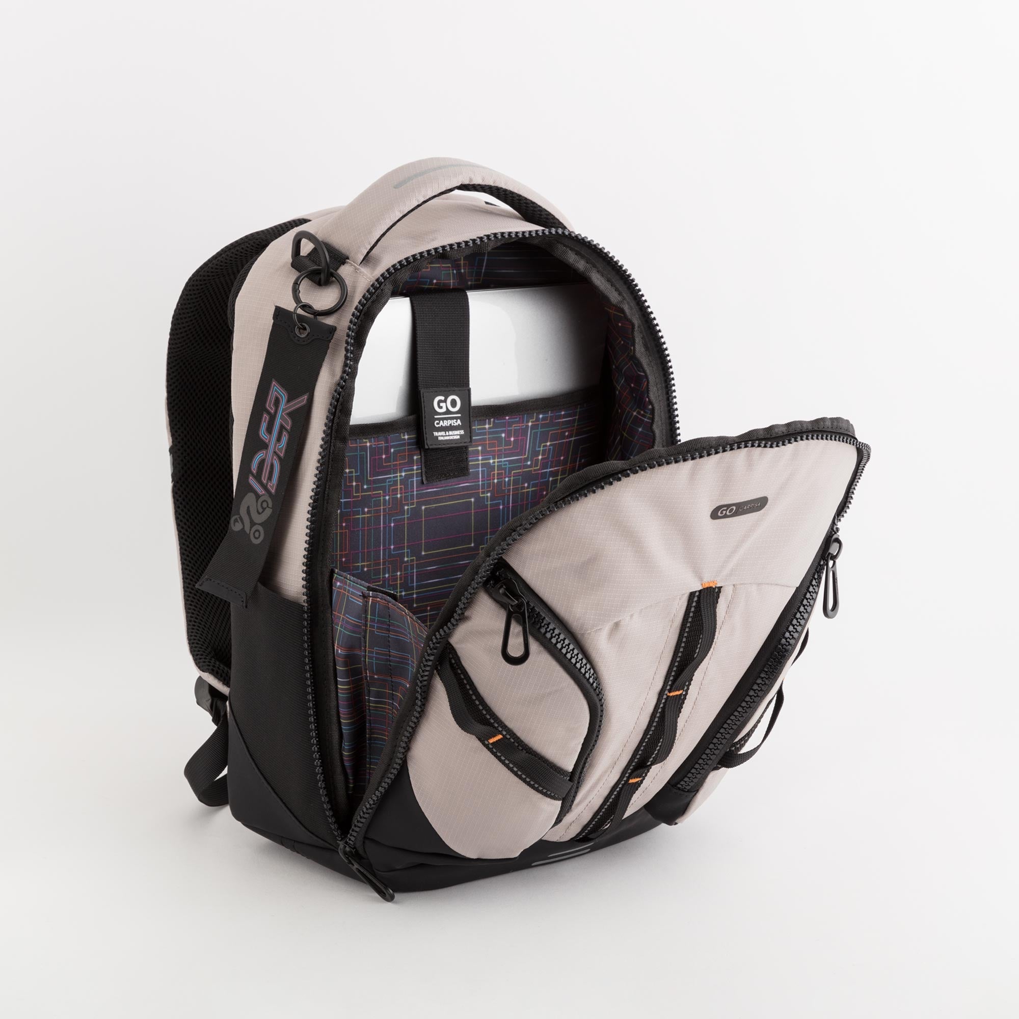 Zaino Uomo - City rider go Grigio caldo