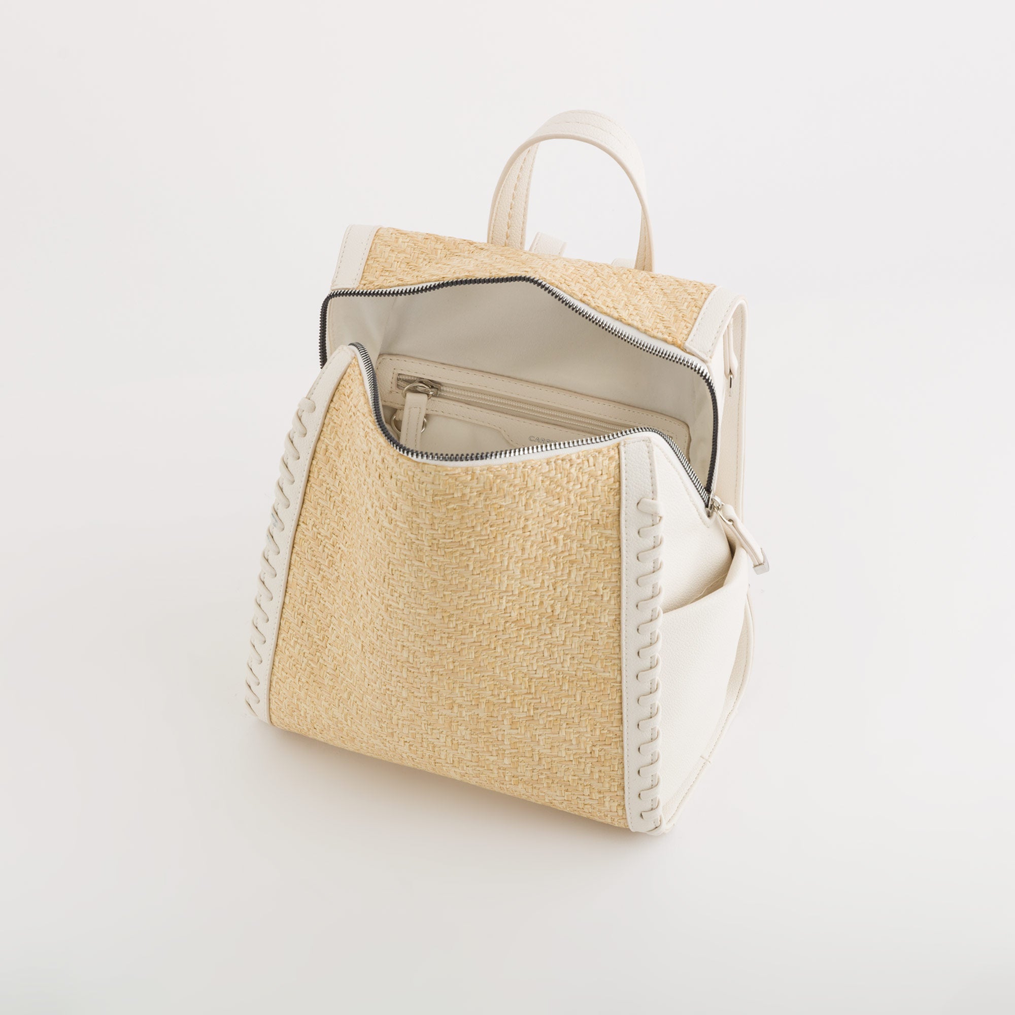 Mochila para mujer - Kerria Natural/Blanco