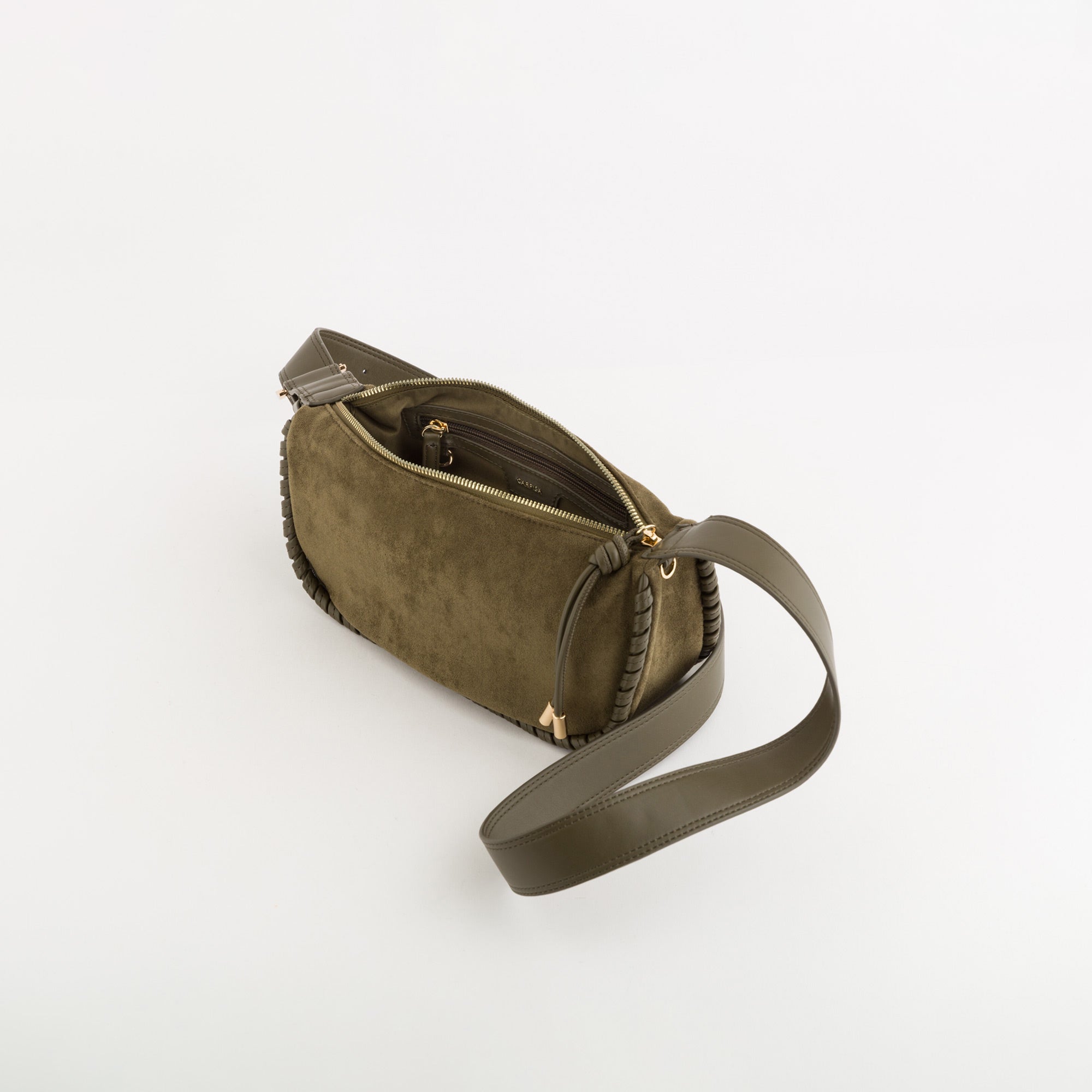 Women's Shoulder Bag - Almond Lichen Green