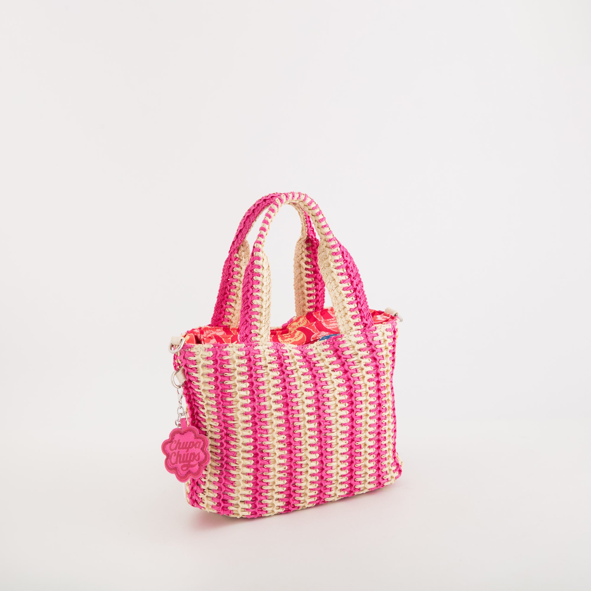 Women's Handbag - Juicy Chupa Chups Fuchsia/Multicolor