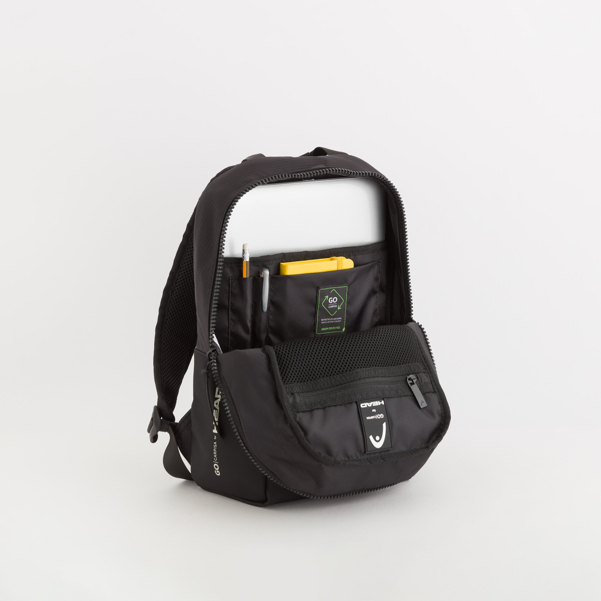 Herrenrucksack - UrbanWay-HEAD GO Schwarz