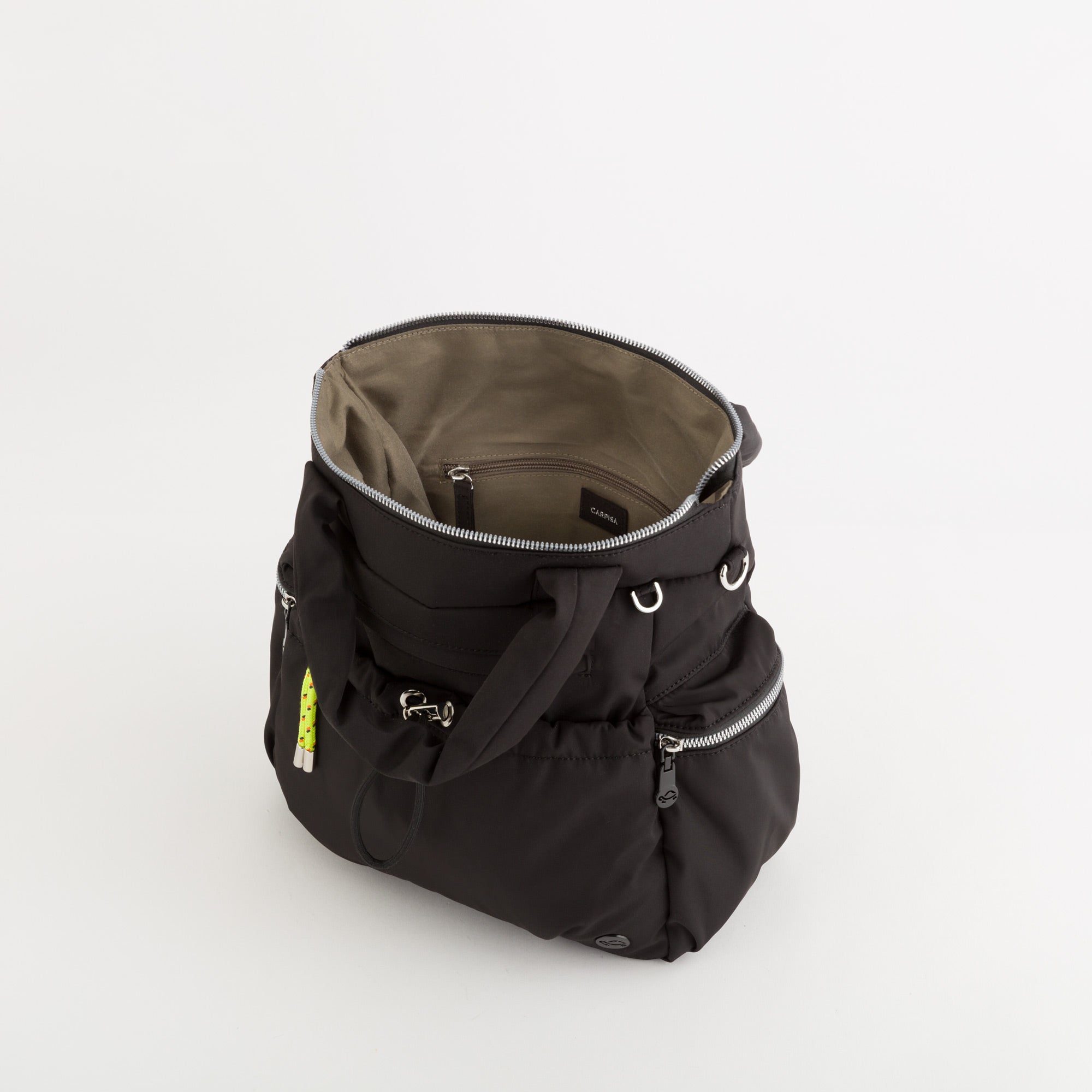 Women's Handbag/Backpack - Valentina Black