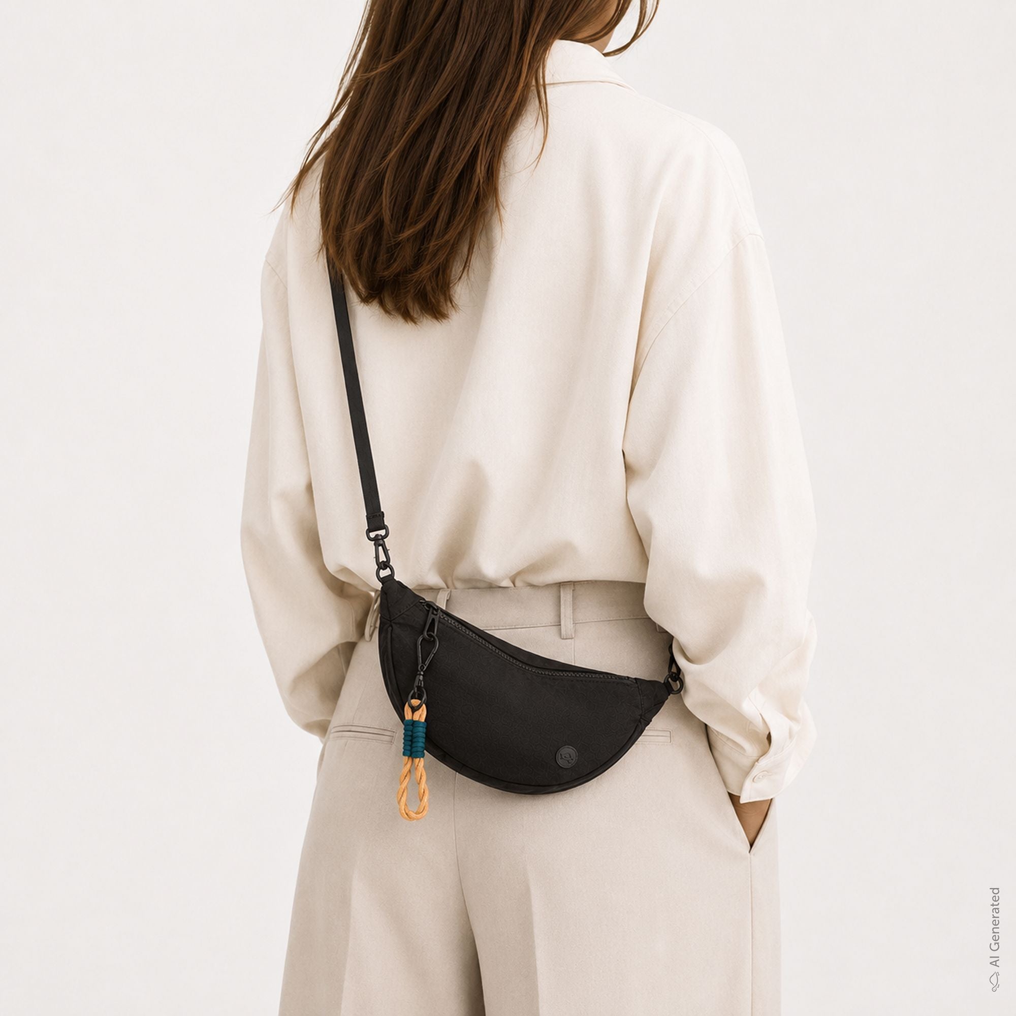 Mini-Tasche für Damen - Babe Schwarz
