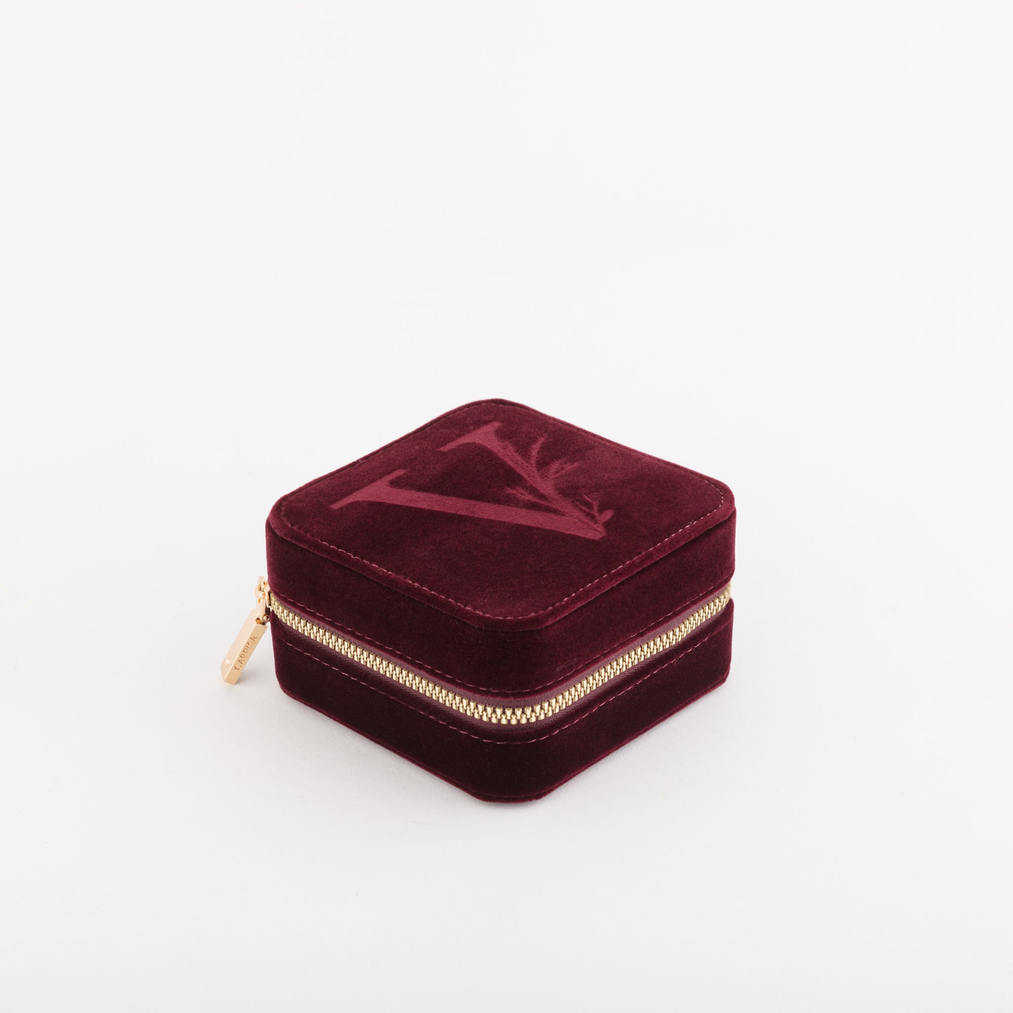 Joyero para mujer - Clarice v2 Ciruela pasa