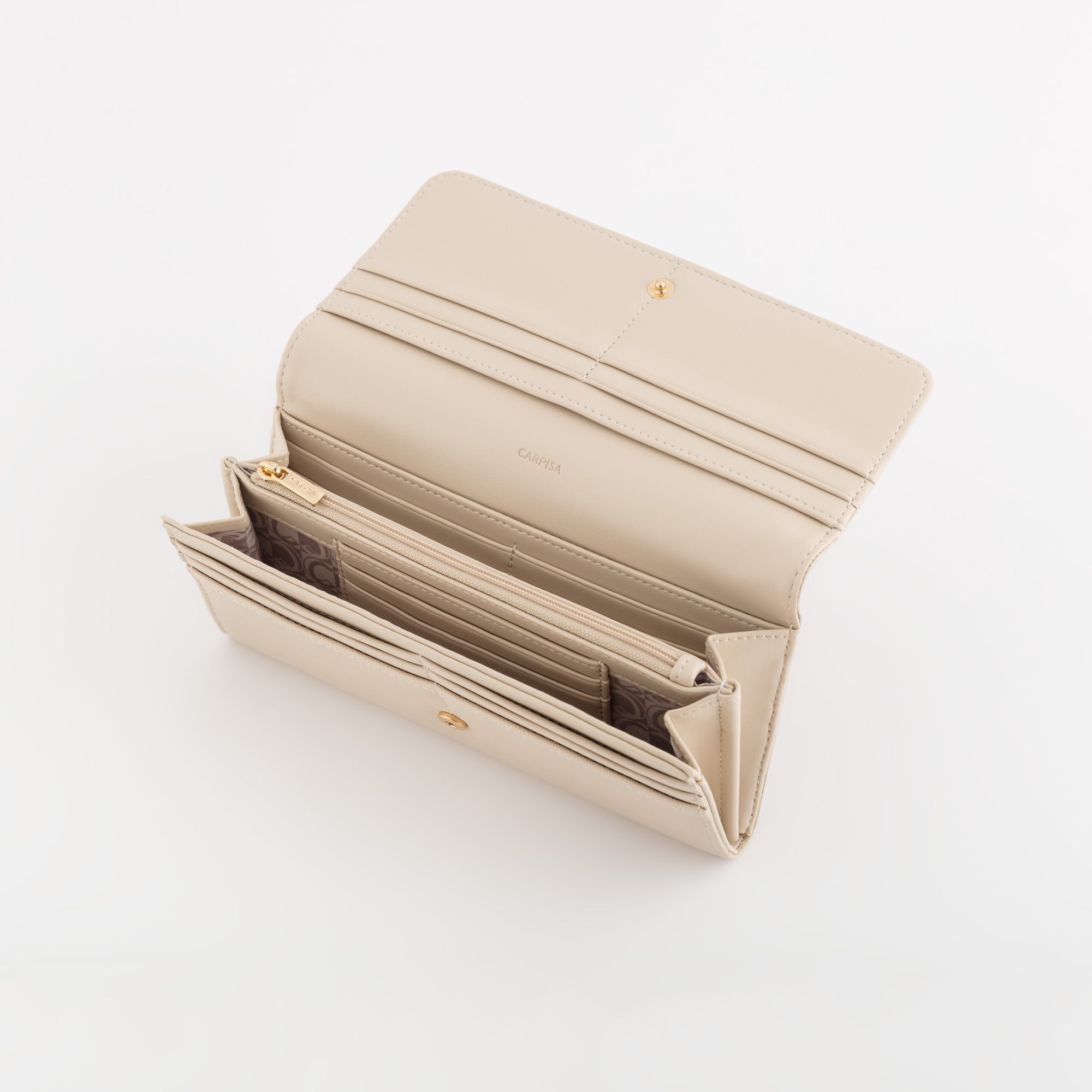 Portafoglio Grande Donna - Loto v2 wallet Crema