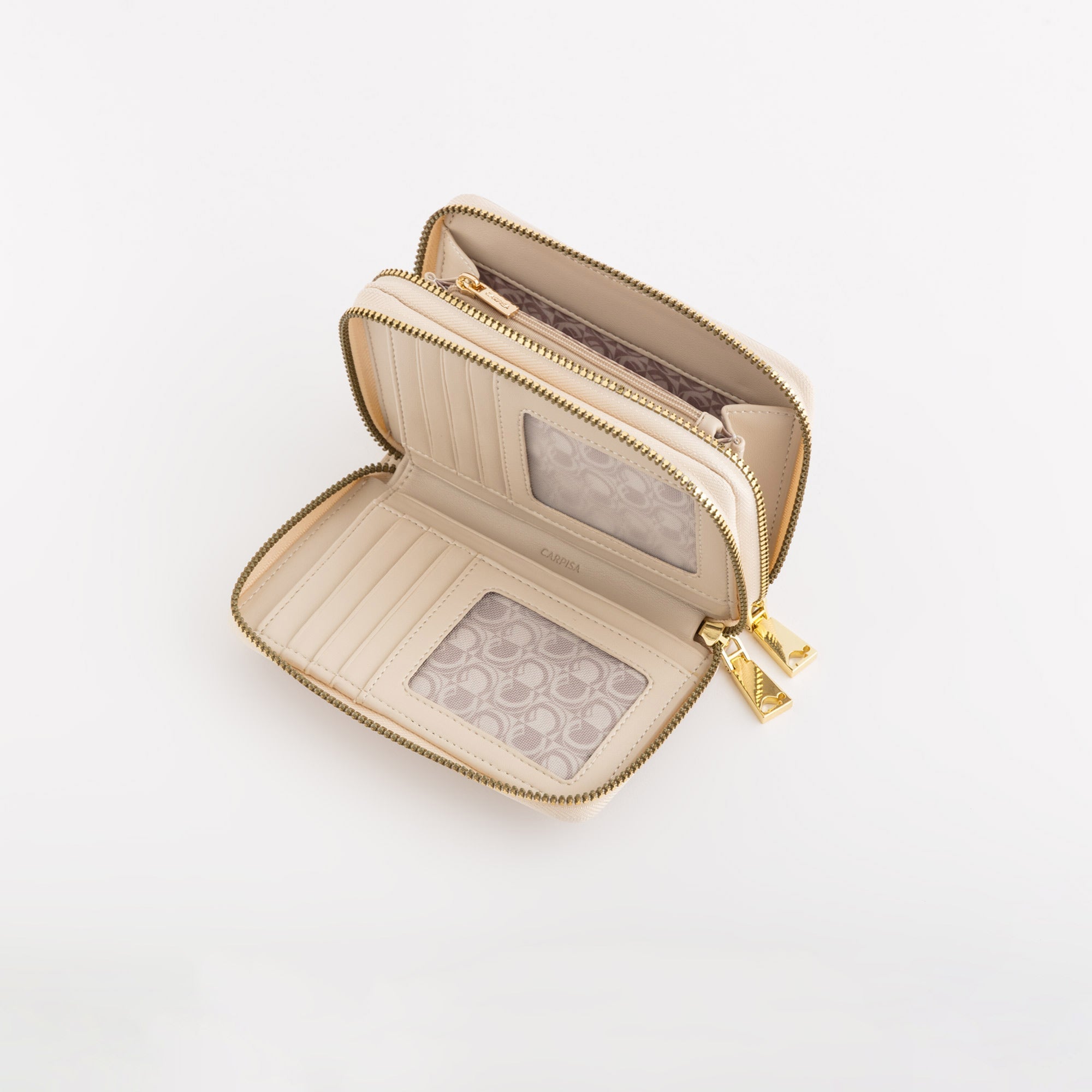 Portafoglio Medio Donna - Loto v2 wallet Crema