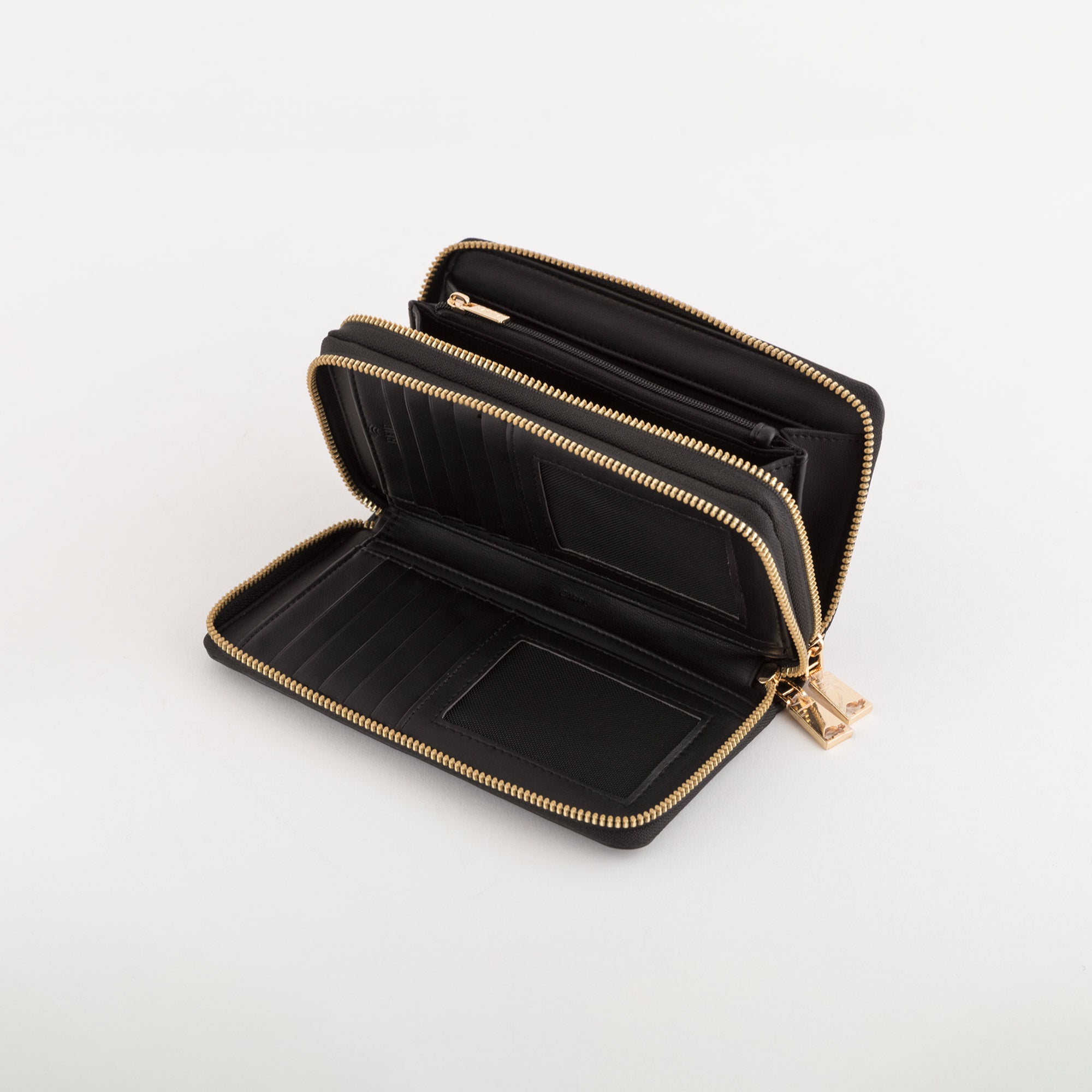 Cartera mediana para mujer - Cartera Loto v2 Negro