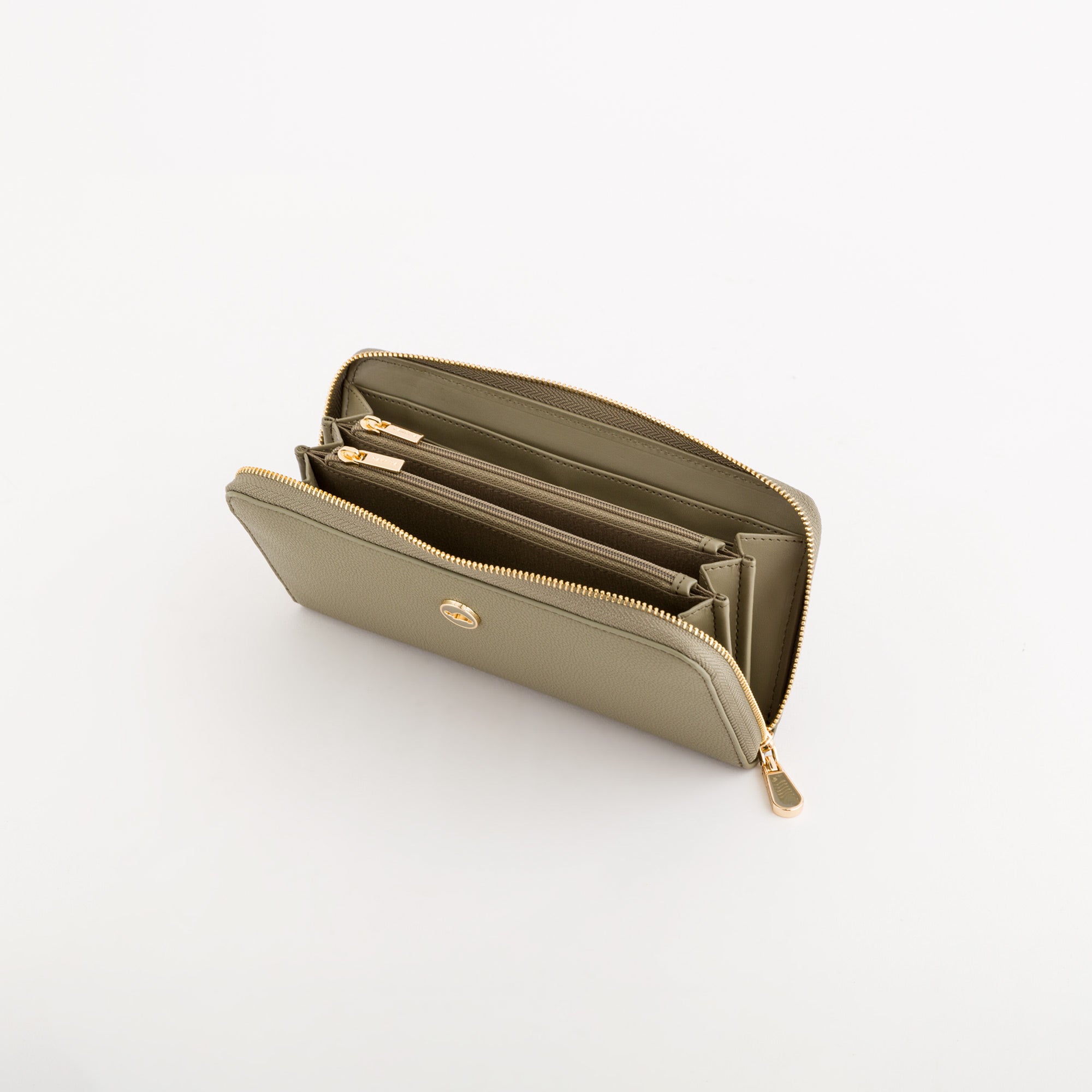 Damenbrieftasche - Opal v1 Bambus