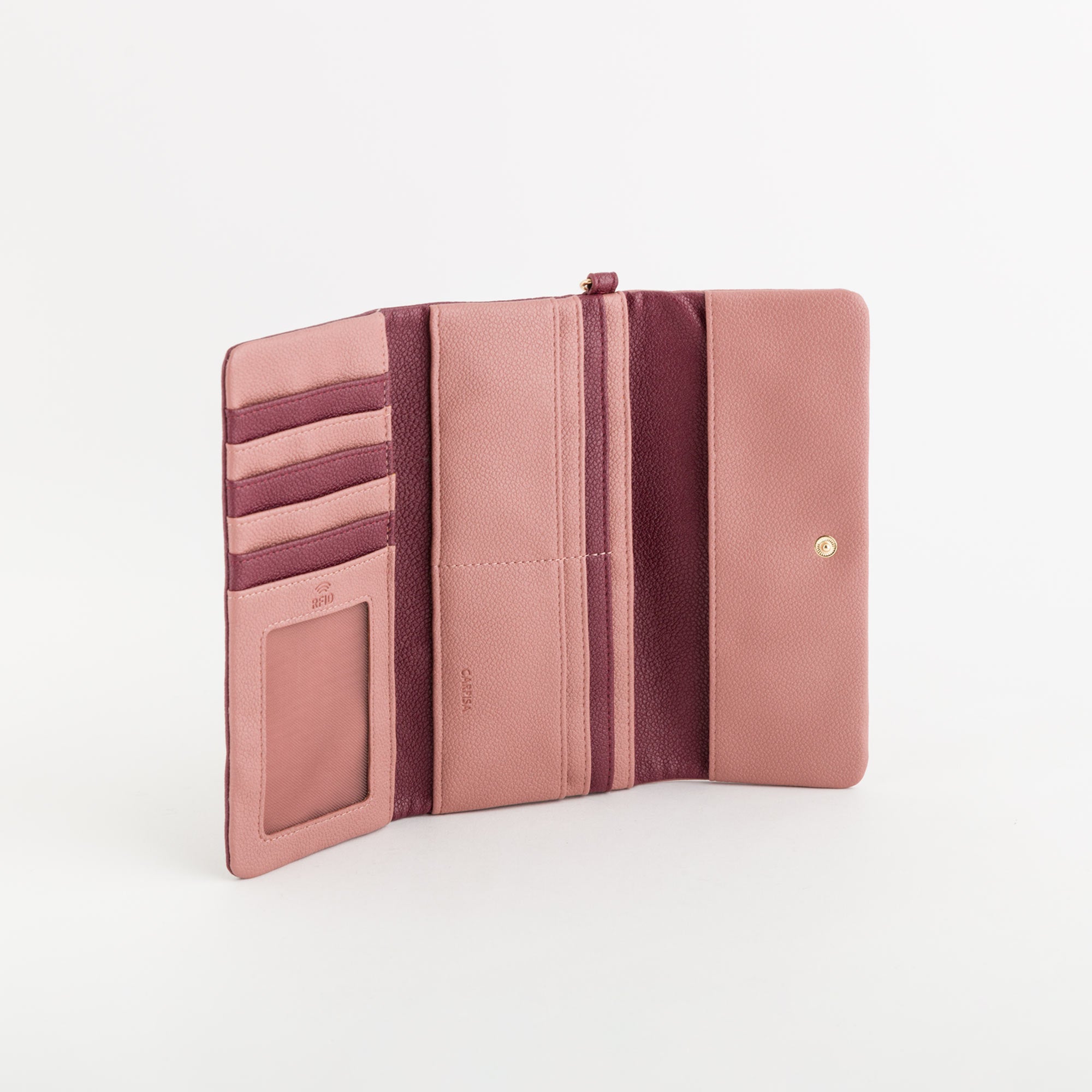 Portafoglio Donna - Floranna Rosa Antico Multicolore