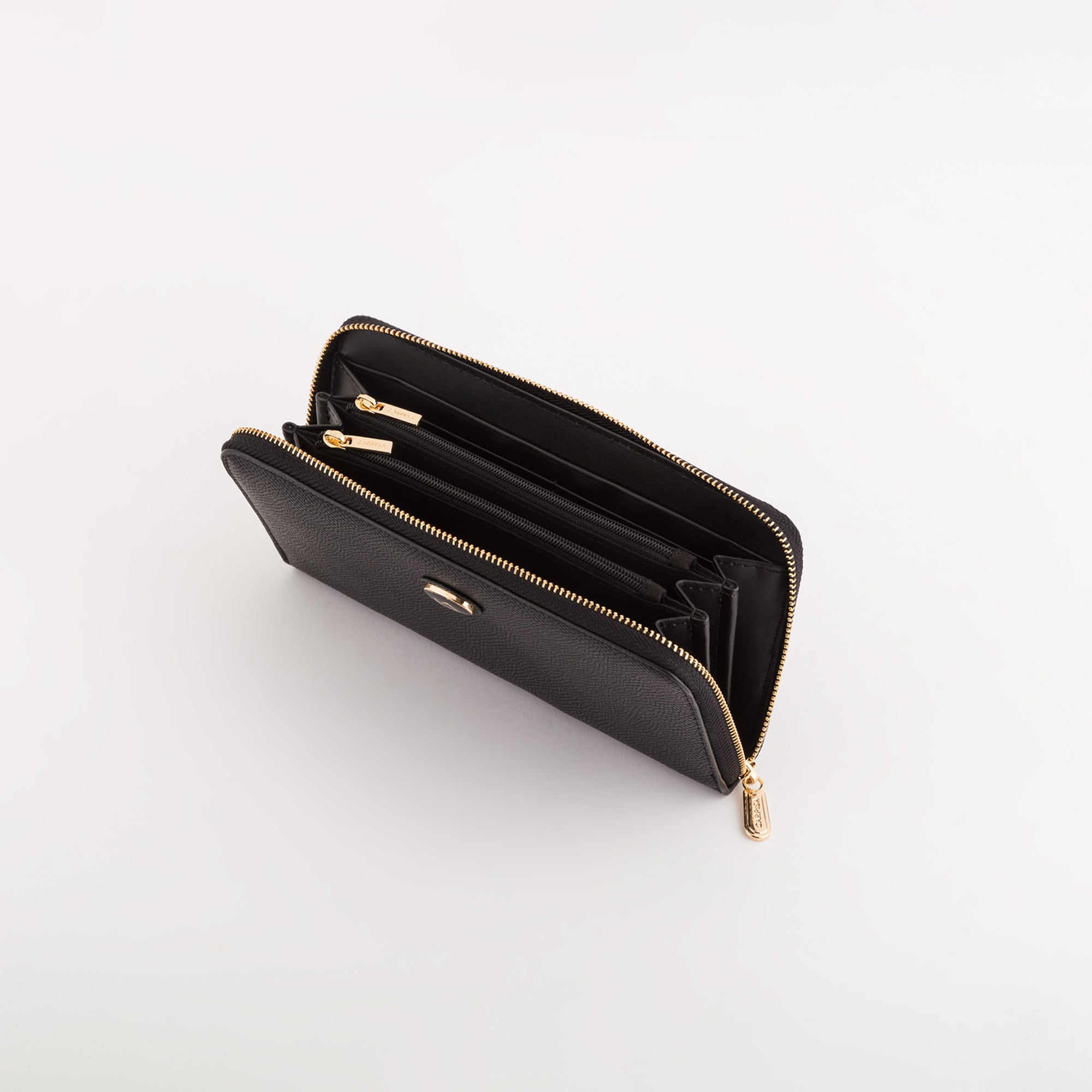 Cartera grande para mujer - Accesorios Leonia Negro