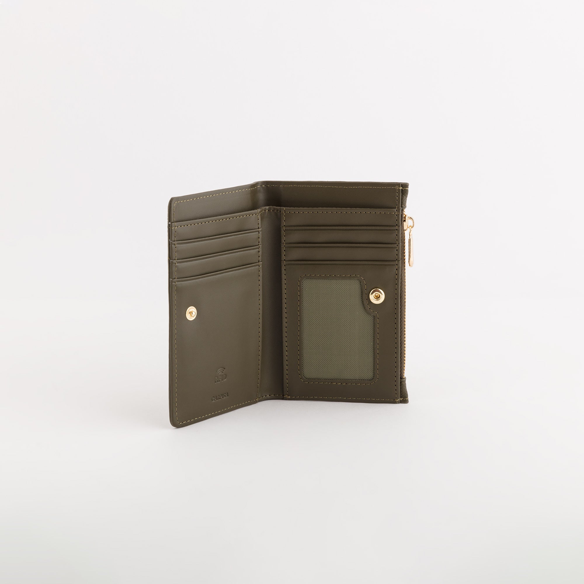 Mittelgroße Geldbörse für Damen - Leonia Accessoires Wald