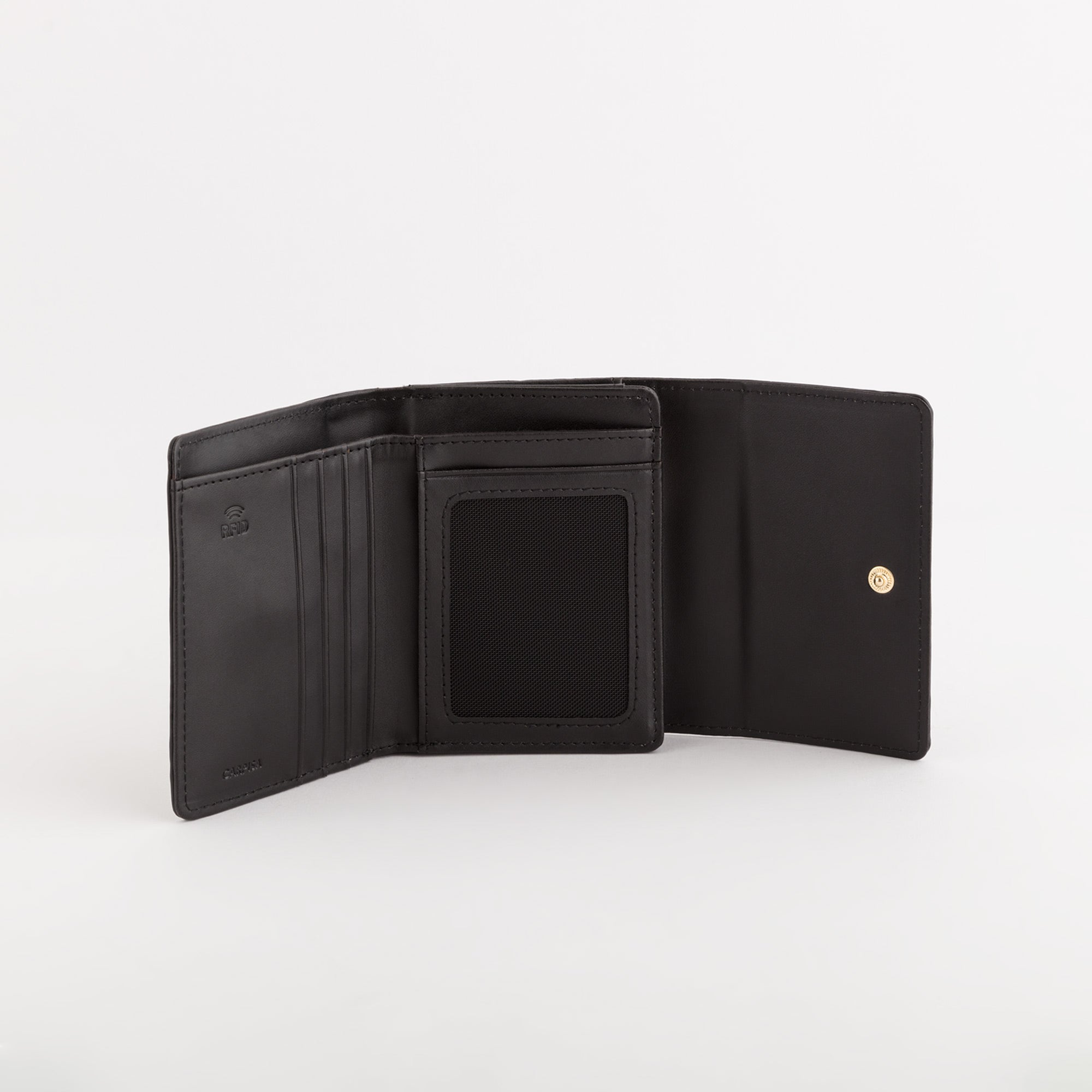 Kleine Damenbrieftasche - Leonia Accessoires Schwarz