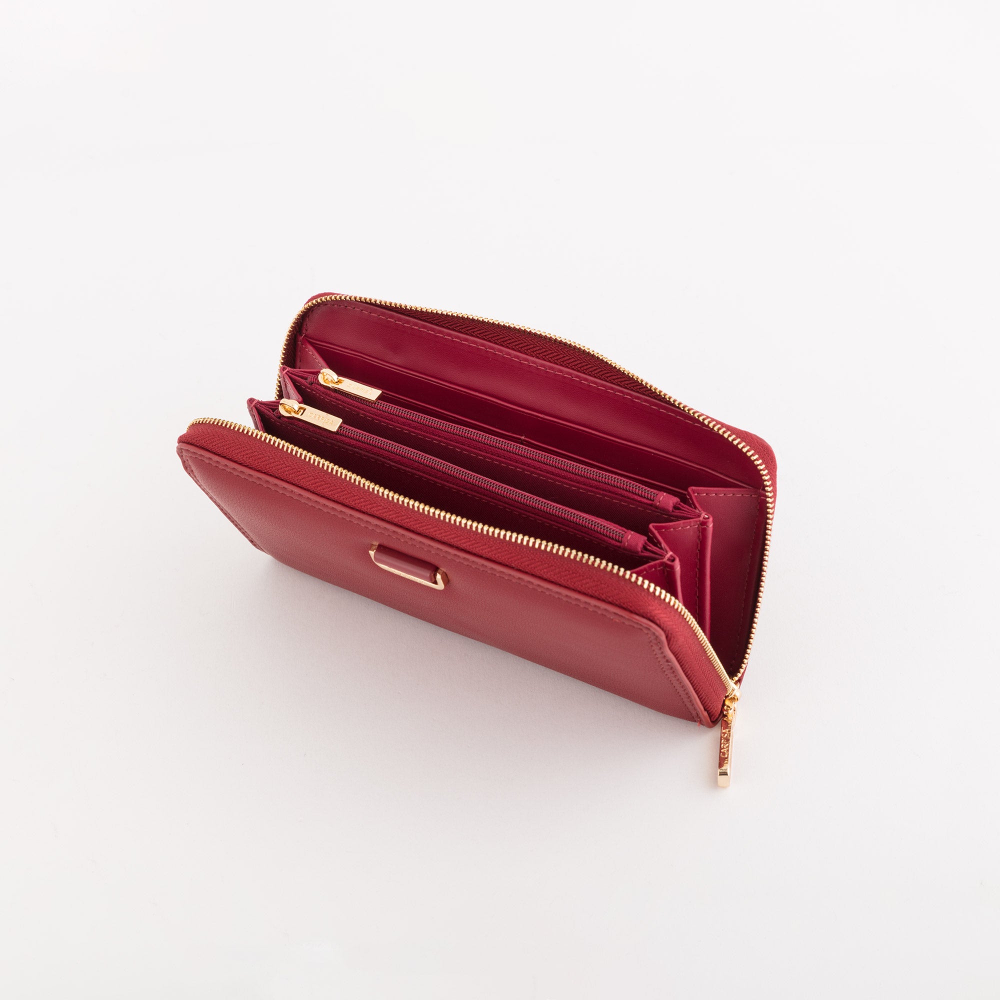 Cartera grande para mujer - Cartera Zurich Rojo