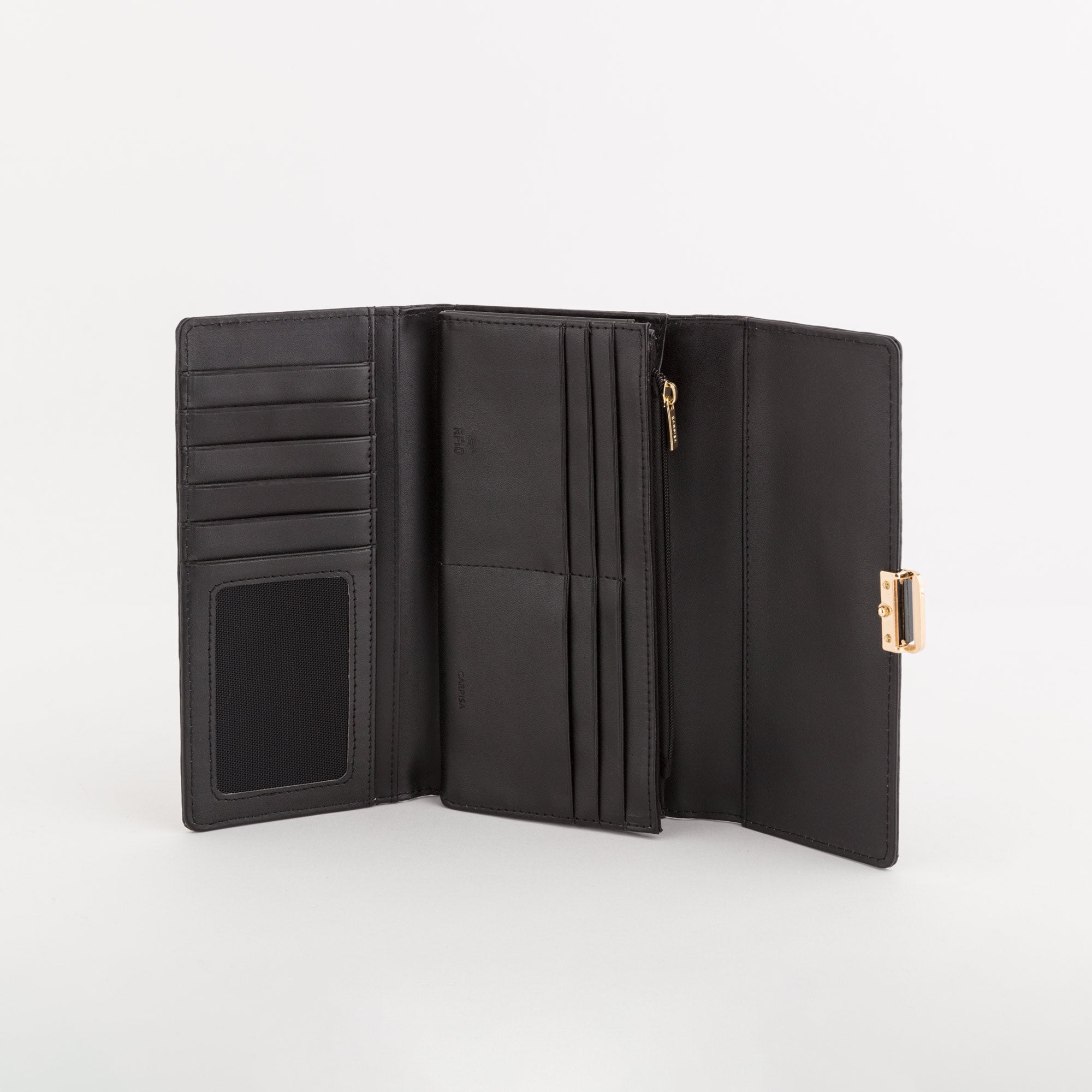 Cartera grande para mujer - Cartera Zurich Negro