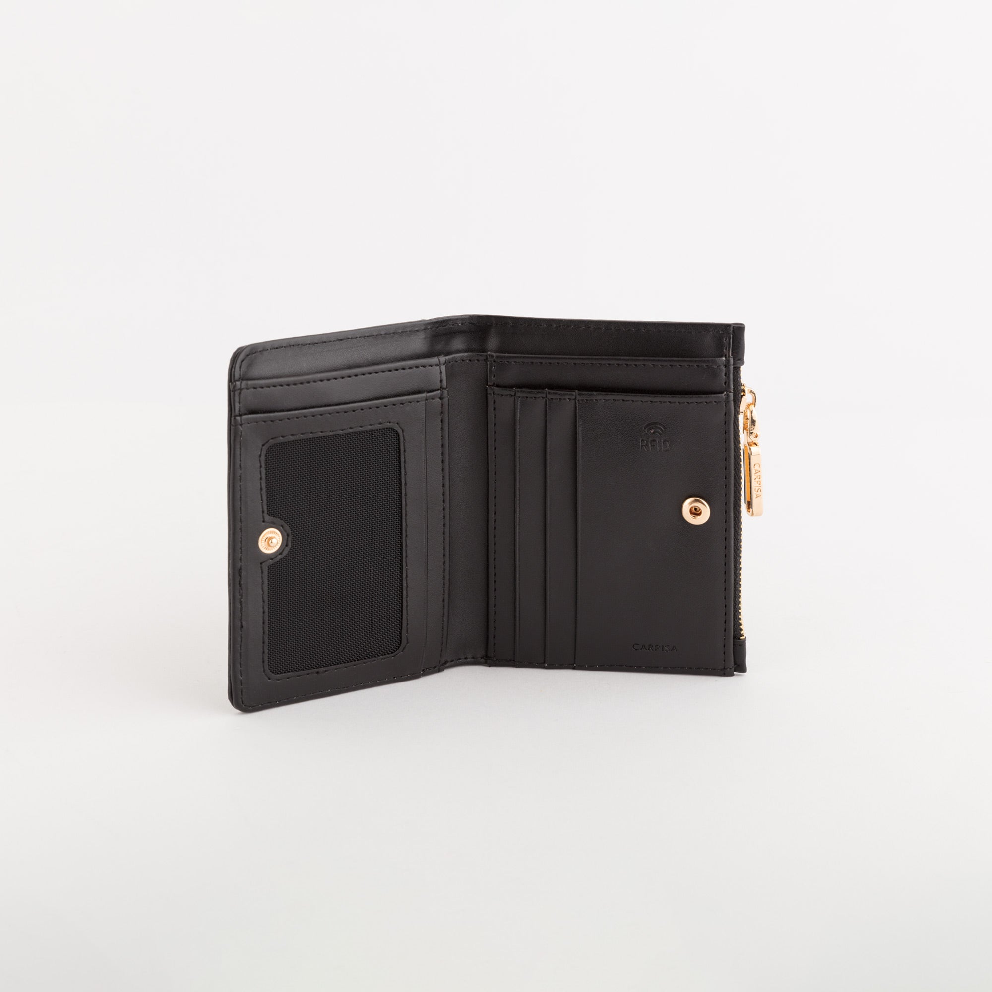 Cartera mediana para mujer - Cartera Zurigo Negro