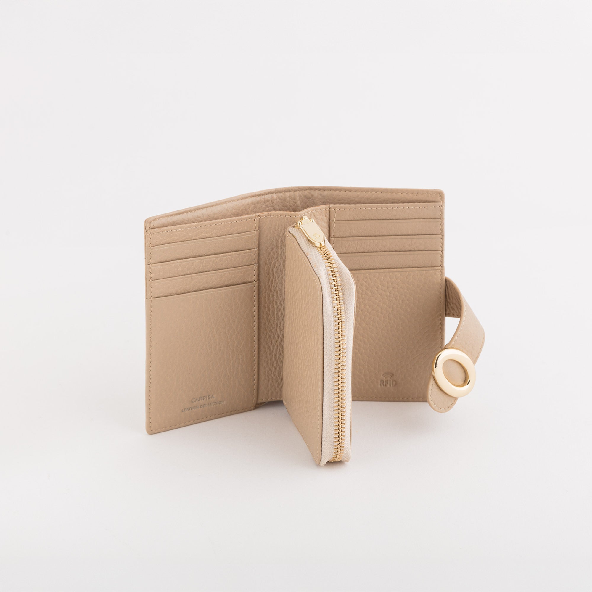 Women's Medium Wallet - Antinori Wallet Beige